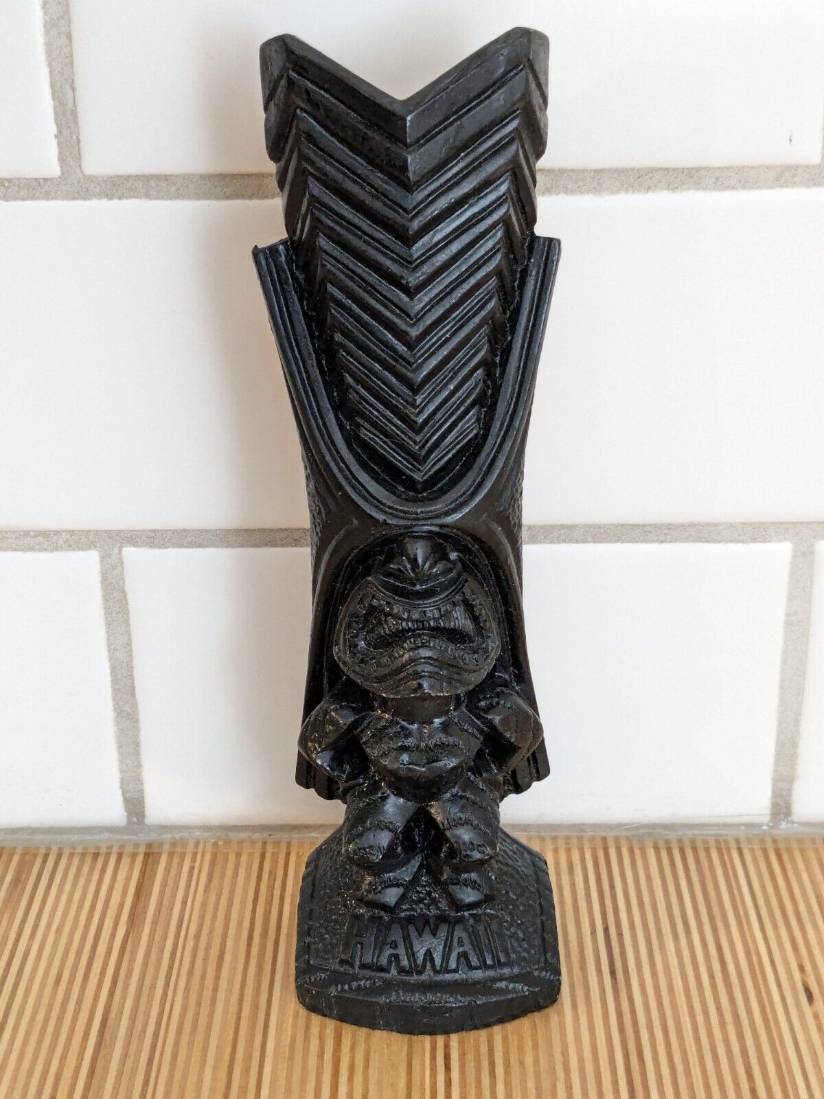 Coco Joe\'s Kanaloa Tiki Eternal God Hawaii Figurine Black Lava