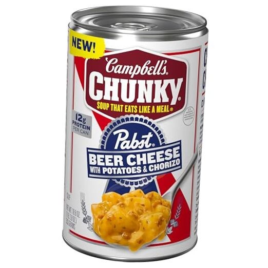 Campbell’s Chunky x Pabst Blue Ribbon Beer Cheese with 18.8 Ounce (Pack of 1)