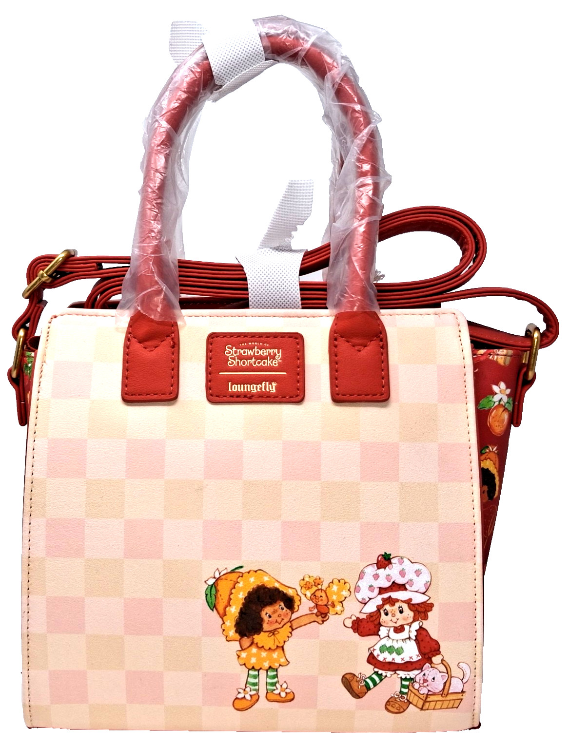 Loungefly Strawberry Shortcake and Orange Blossom Mini Satchel Bag NWT Loungefly Strawberry Shortcake and Orange Blossom Mini Satchel Bag NWT