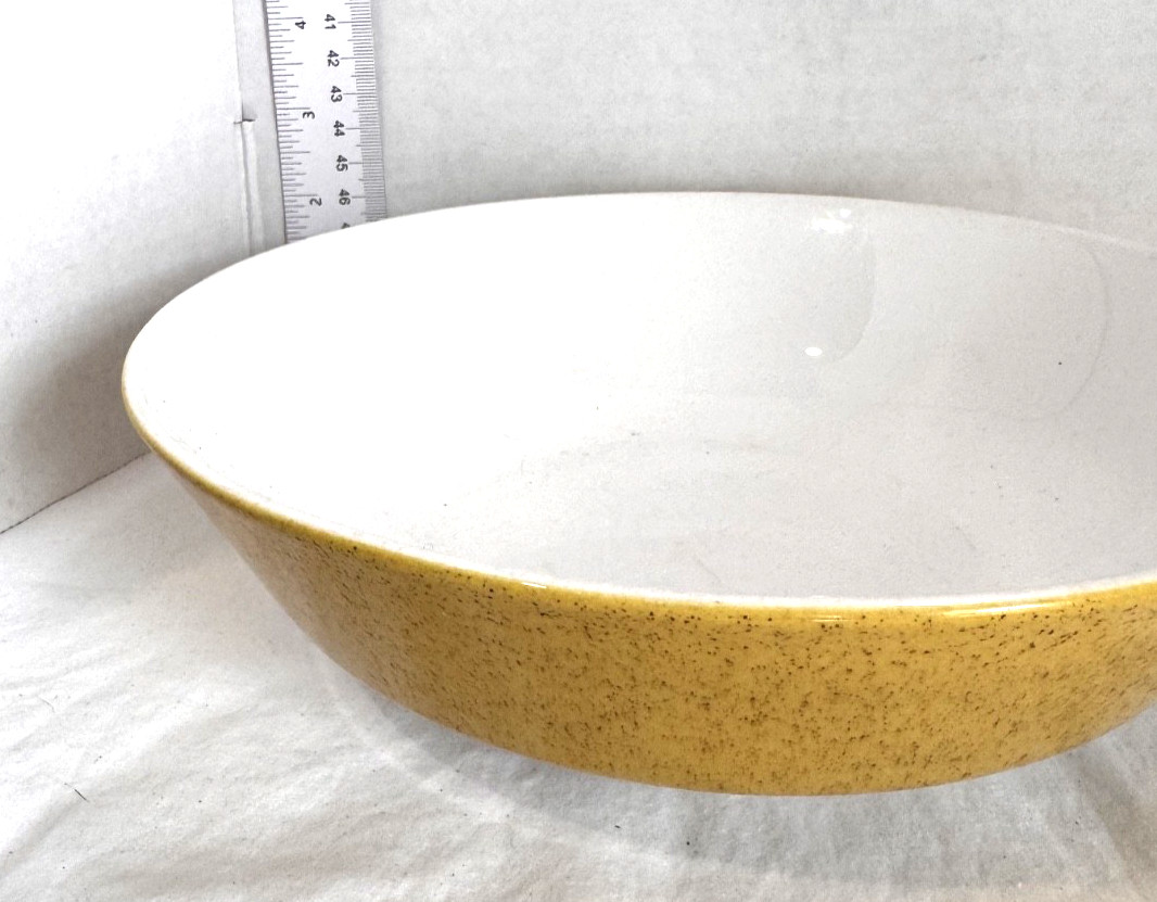 Vintage Mikasa Mediterrania Empire Gold Serving Bowl 4994 No Chips