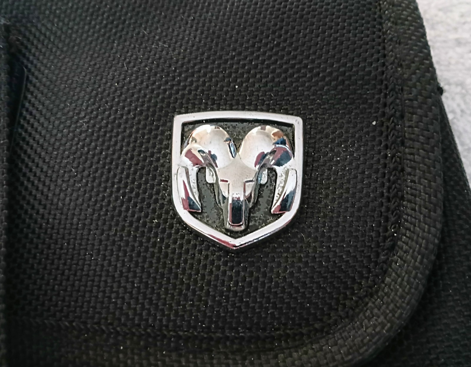 Vintage 2008 Dodge Challenger GLOVE BOX SOFT CASE Has DODGE EMBLEM 8.5\