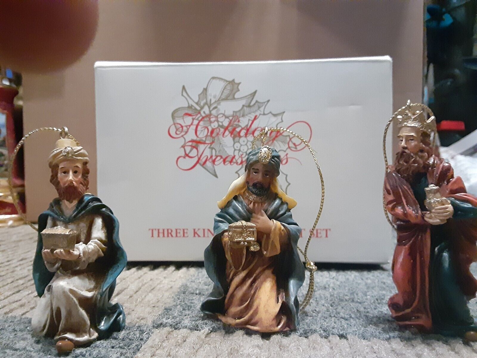 Avon Holiday Treasures Three Kings NIB