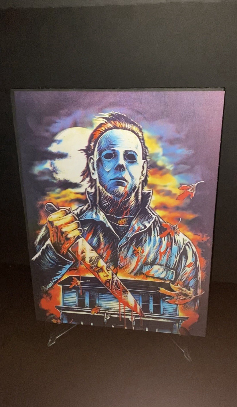 Horror Movie Sweet Dreams Image Changing 3D Holographic Lenticular Poster