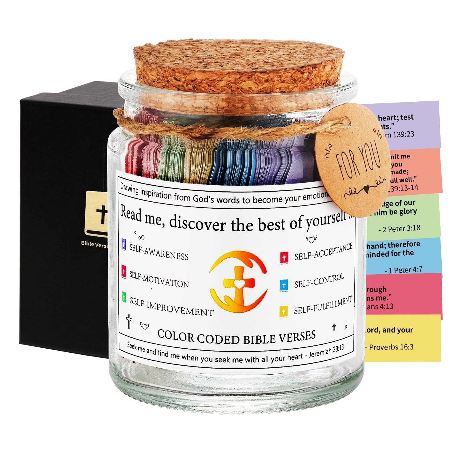 Prayer Cards Bible Verse Jar Spiritual Christian Gift Personal Growth Prayer Cards Bible Verse Jar Spiritual Christian Gift Personal Growth