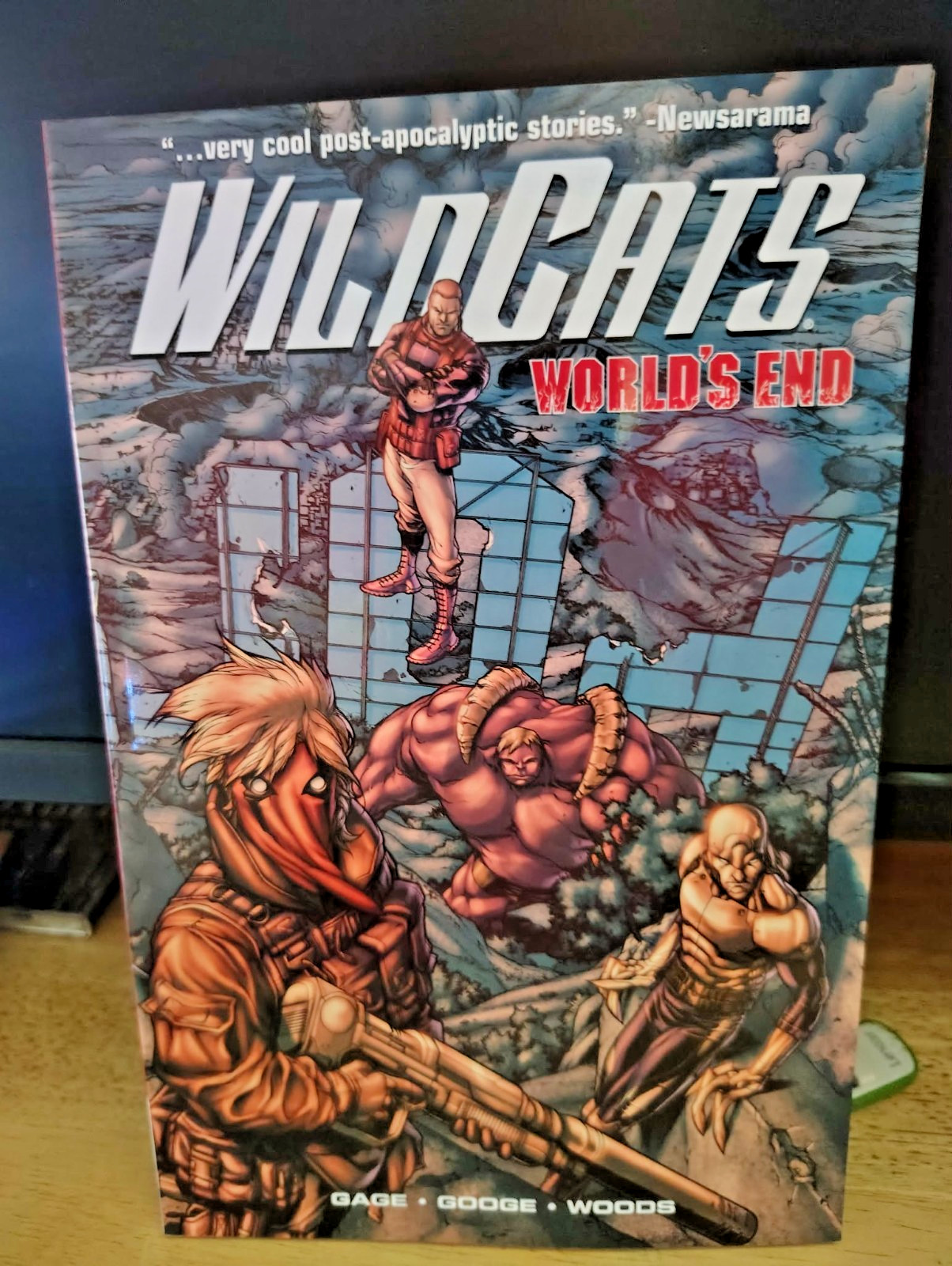 Wildcats World\'s End Trade paperback Wildstorm Comics Grifter