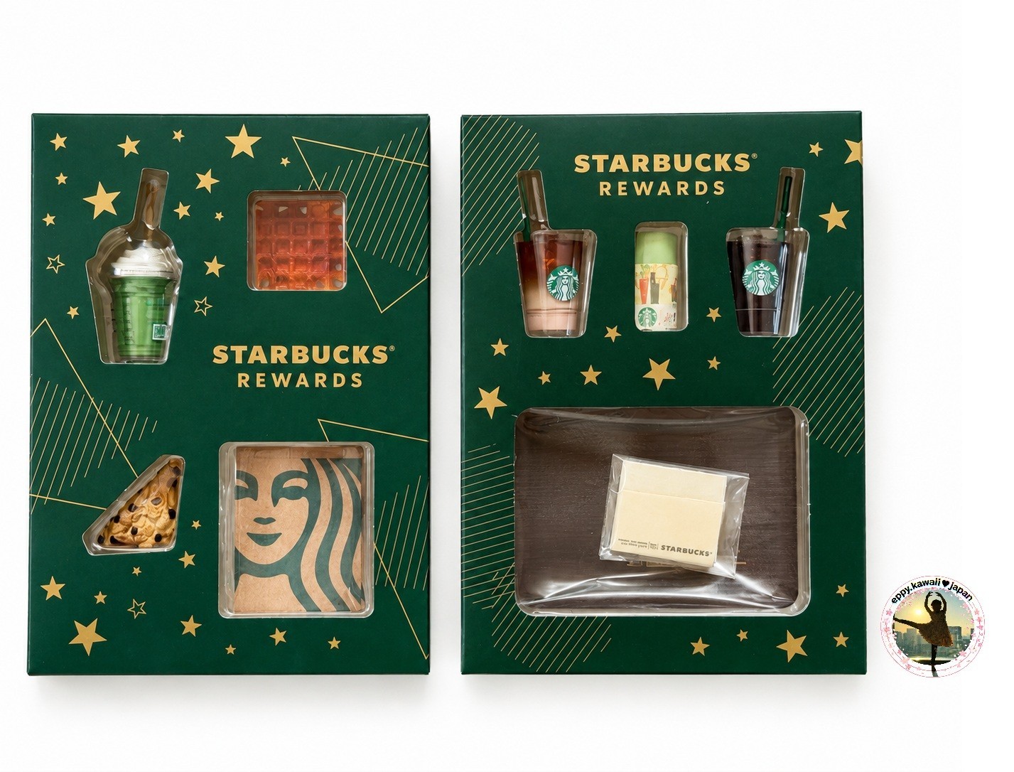 Starbucks Rewards Miniature Collection For Here 2 Set Japan Limited Rare