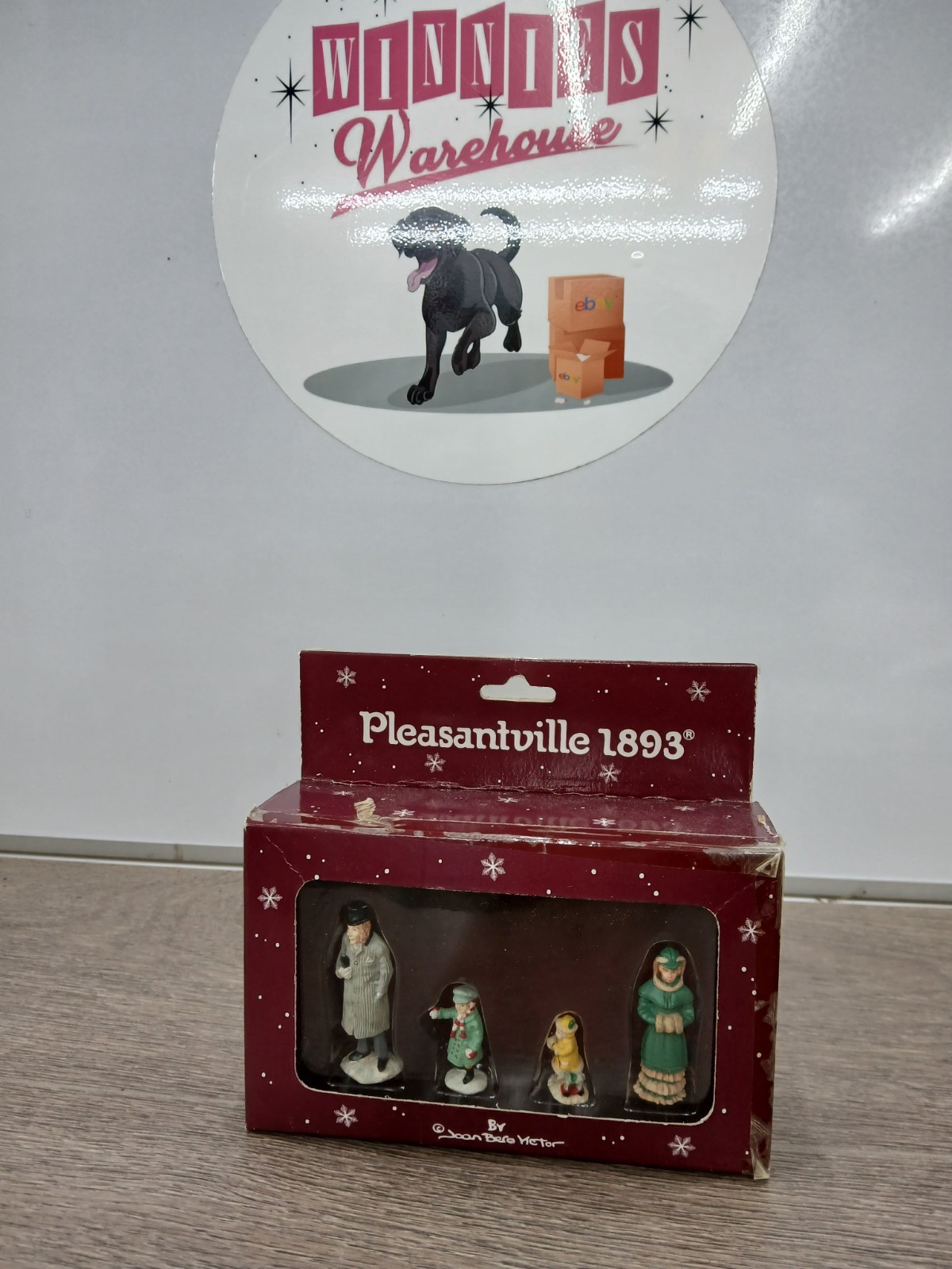 Flambro By Joan Bera Victor Pleasantville 1893  Set Figurines