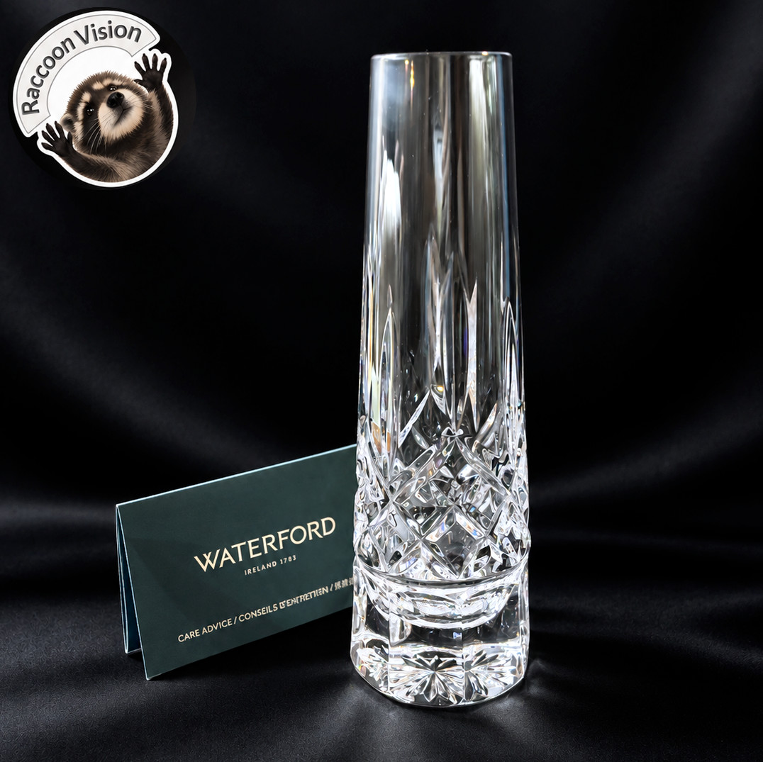 WATERFORD LISMORE CRYSTAL BUD FLOWER VASE 7\