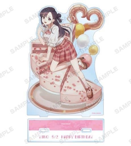 YUNO Birthday Ver. BIG Acrylic Stand MILGRAM -Miruguramu- Japan