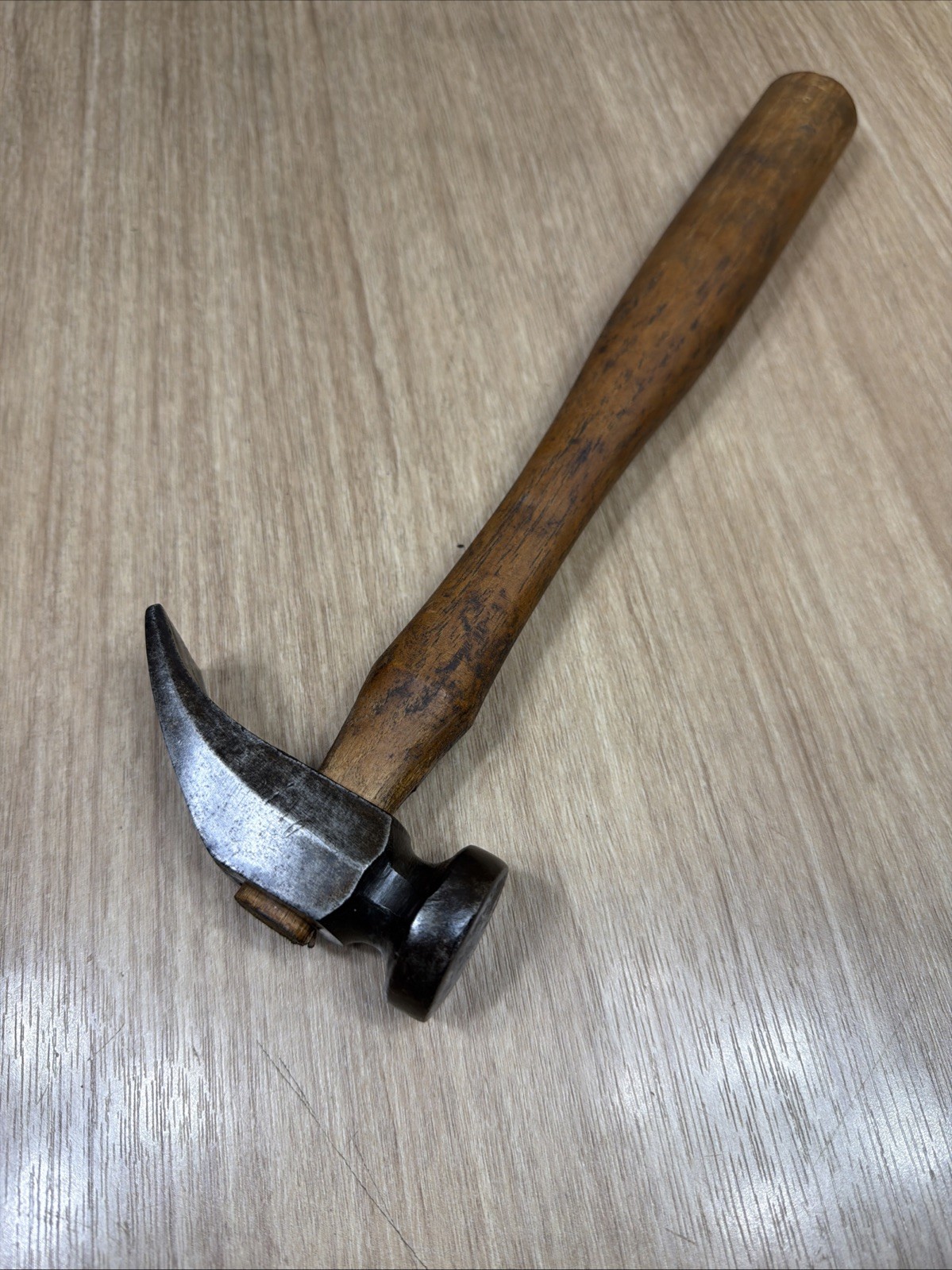 ANTIQUE COBBLERS SHOEMAKERS HAMMER DROP FORGED SEARS ROEBUCK