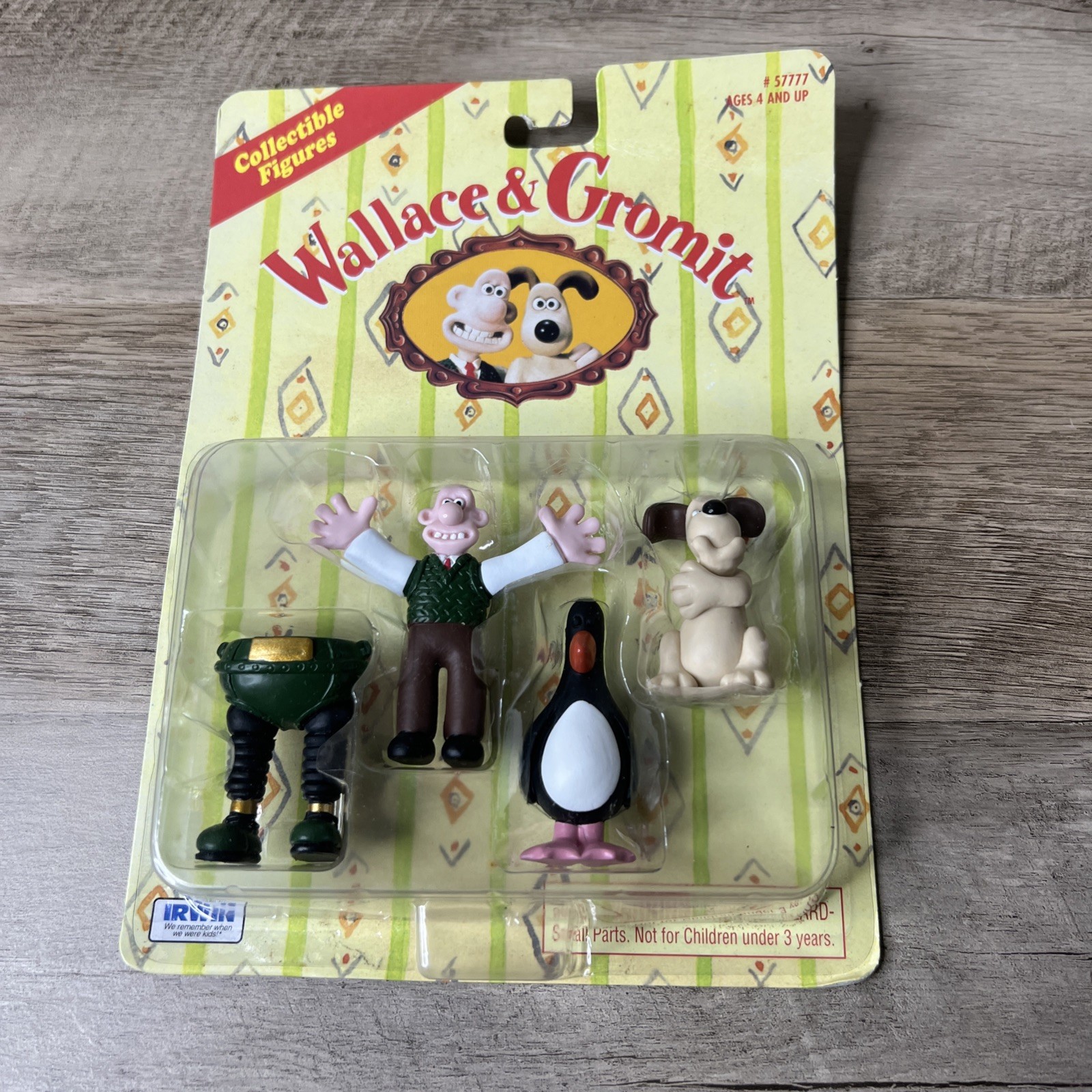 Collectible Wallace & Gromit Vintage Irwin figures 57777 Brand New