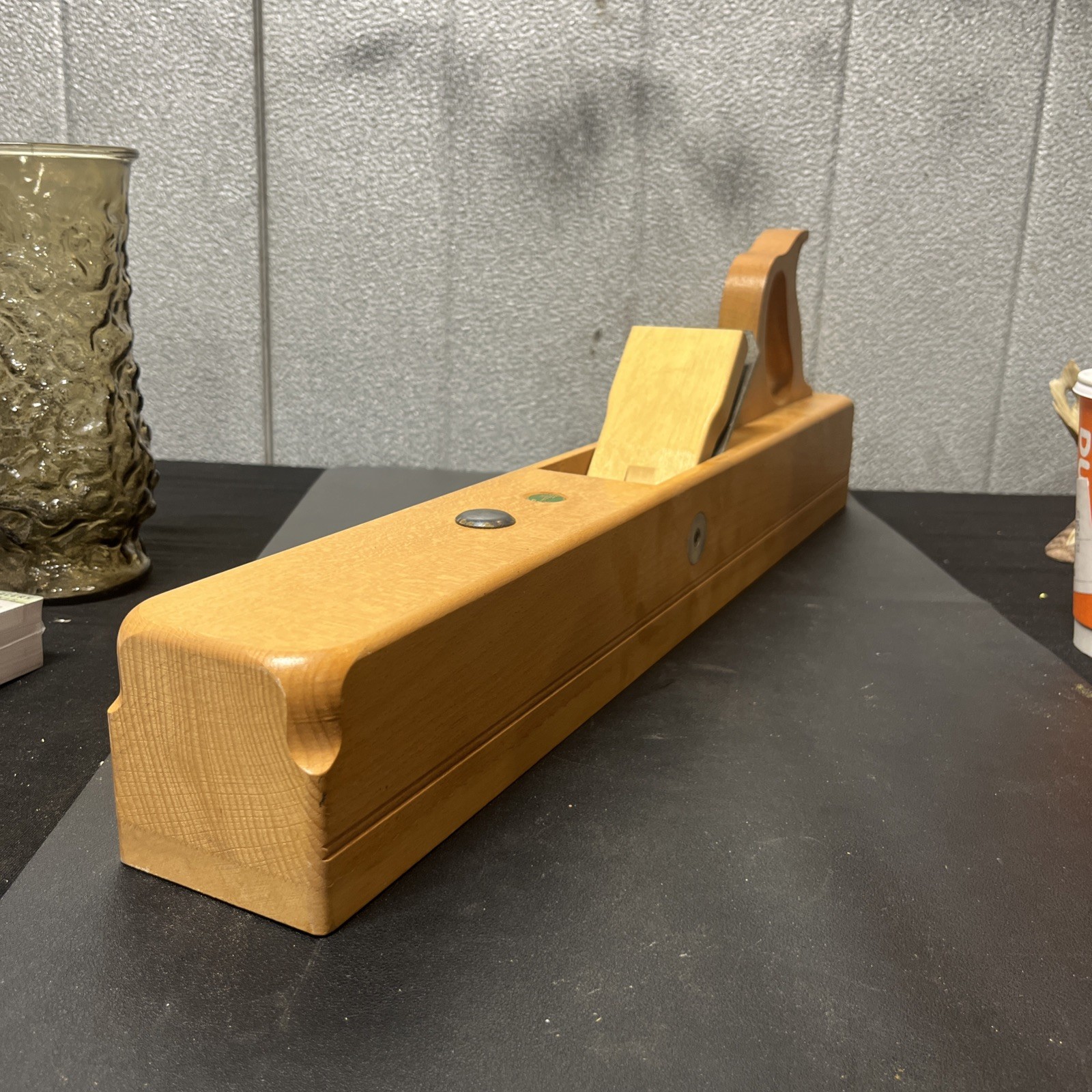 Vintage Ulmia Wood Jointer Plane 60mm Rauhbank Made In Germany 23.75\