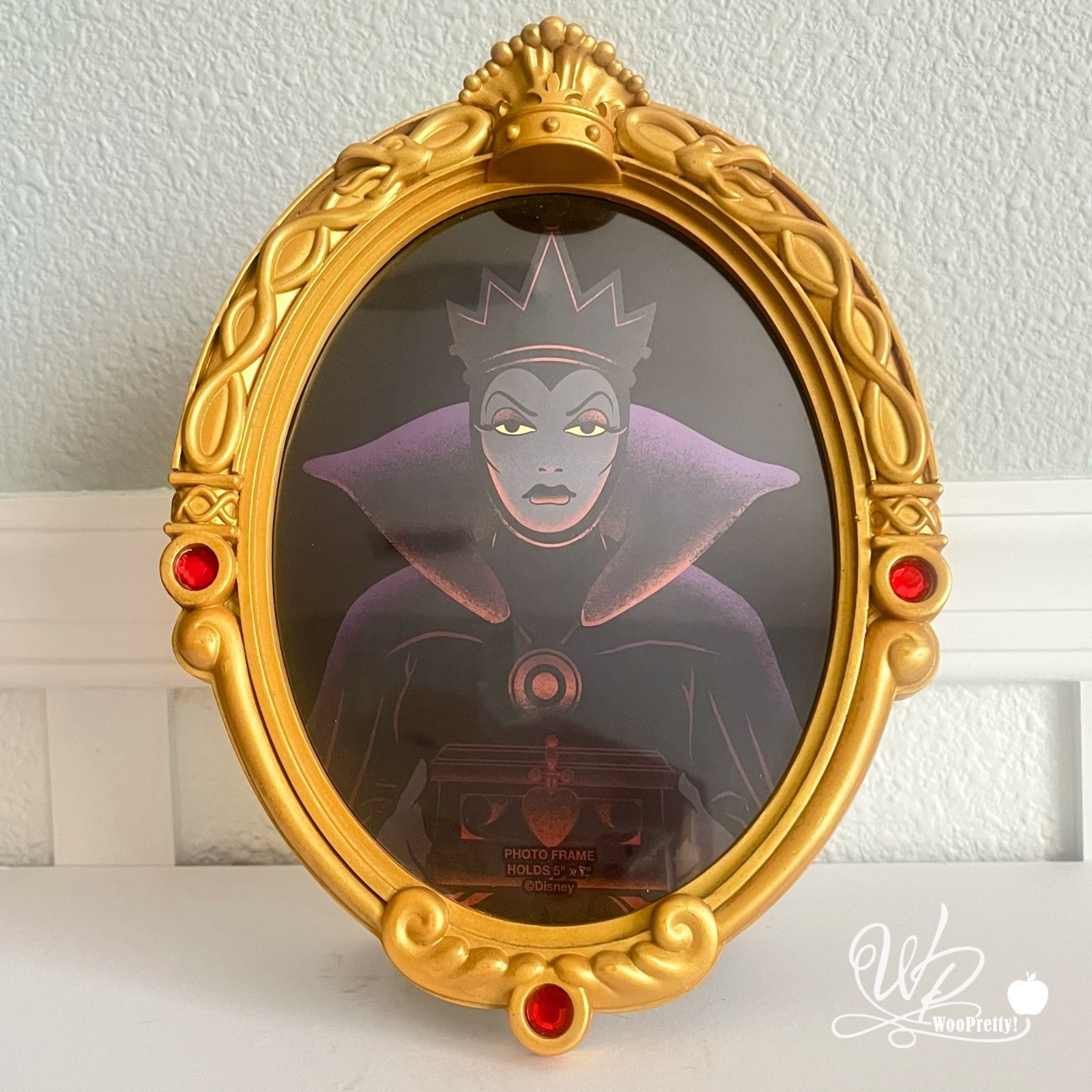 2023 Magic Mirror Evil Queen 5x7 Oval Picture Frame from Snow White