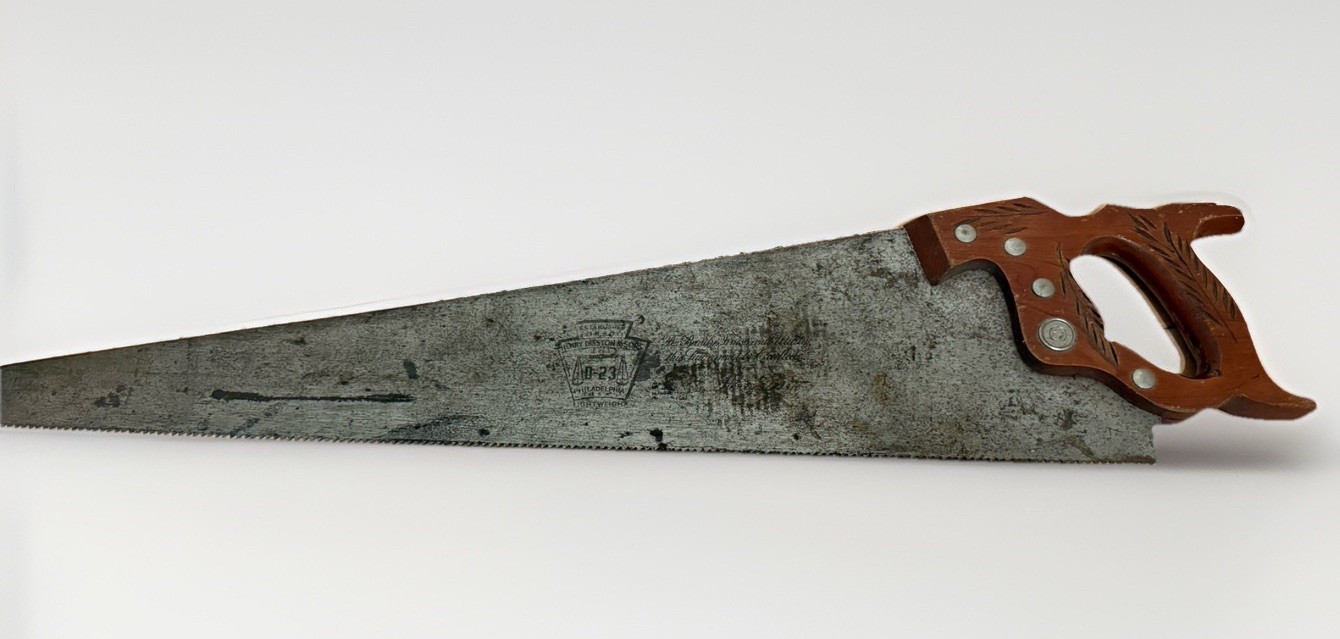 💙Vtg Disston & Sons WWII Era 1940 Special Crosscut Saw 7 PPI 26