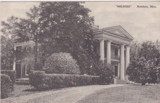 Vintage Melrose Mansion-NATCHEZ, Mississippi