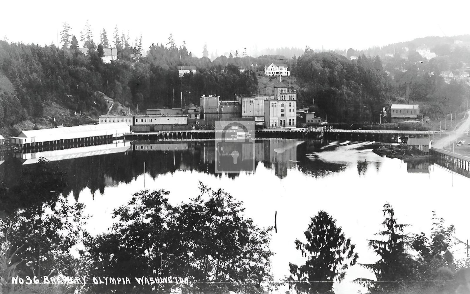 Olympia Brewery Tumwater Washington WA - Reprint