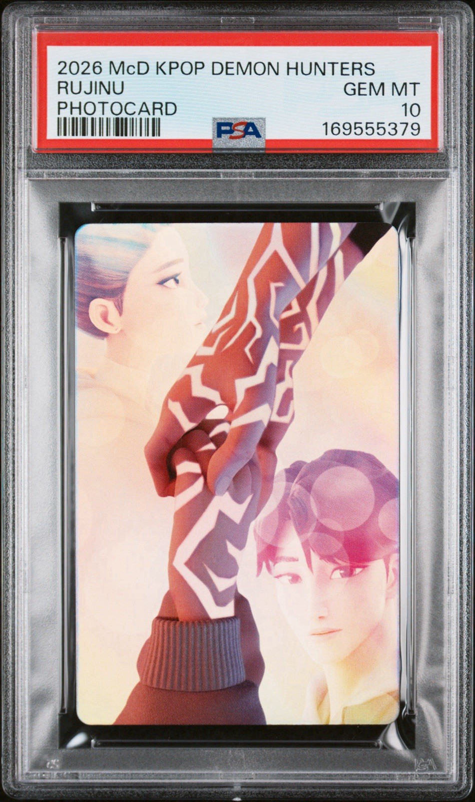 PSA 10 GEM MINT McDonald\'s K-Pop Demon Hunters Rujinu Rumi Jinu Hands Ultra Rare