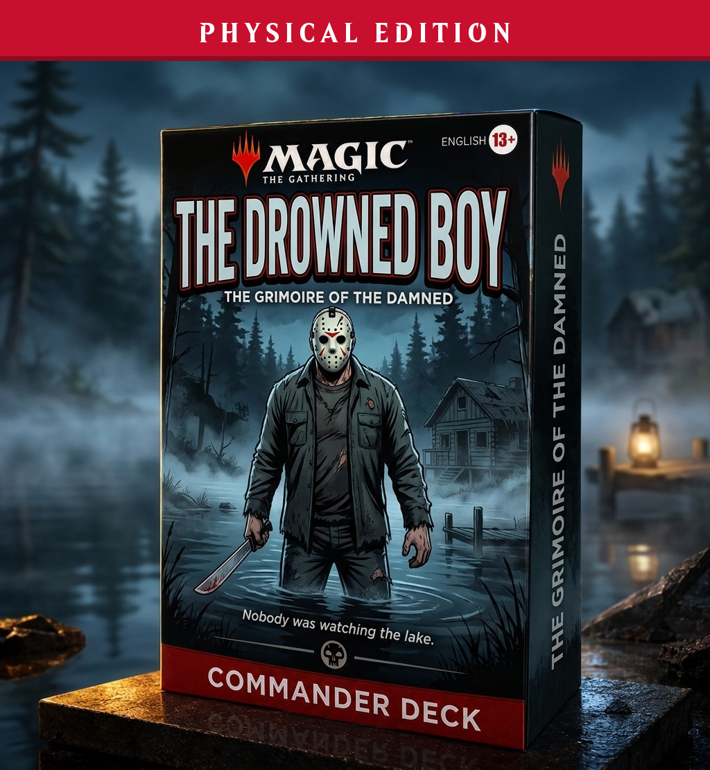 Jason Voorhees, PRINTED 100 Card Commander Deck, MTG EDH