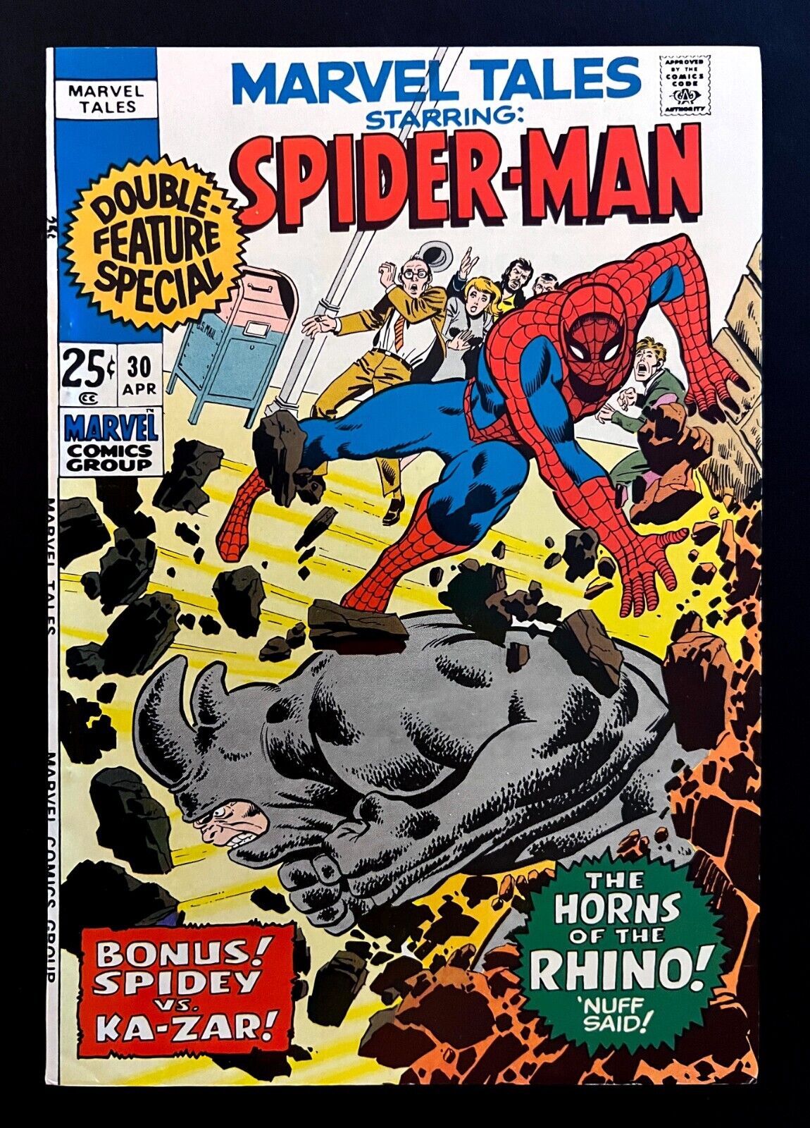 *MARVEL TALES SPIDER-MAN* #30 Hi-Grade ASM 41, 58 + New Angel Story Marvel 1971
