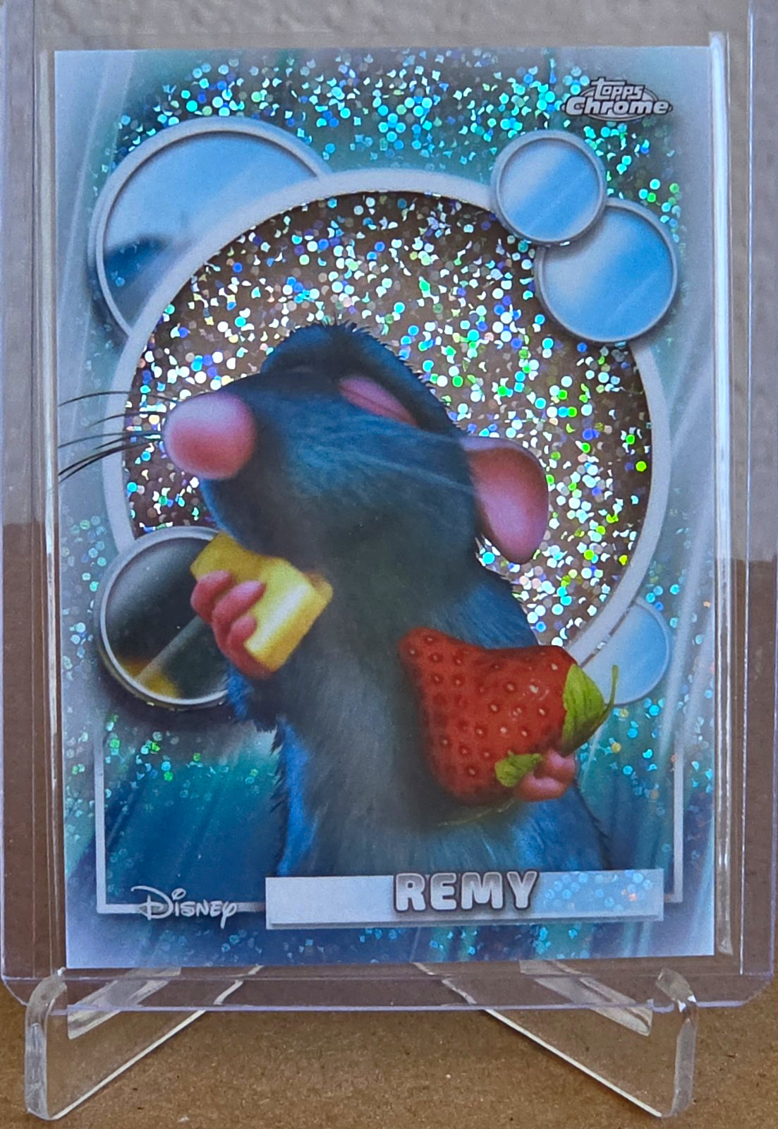 2026 Topps Chrome Disney Pixar Ratatouille Remy Image Variation #47 Trading Card