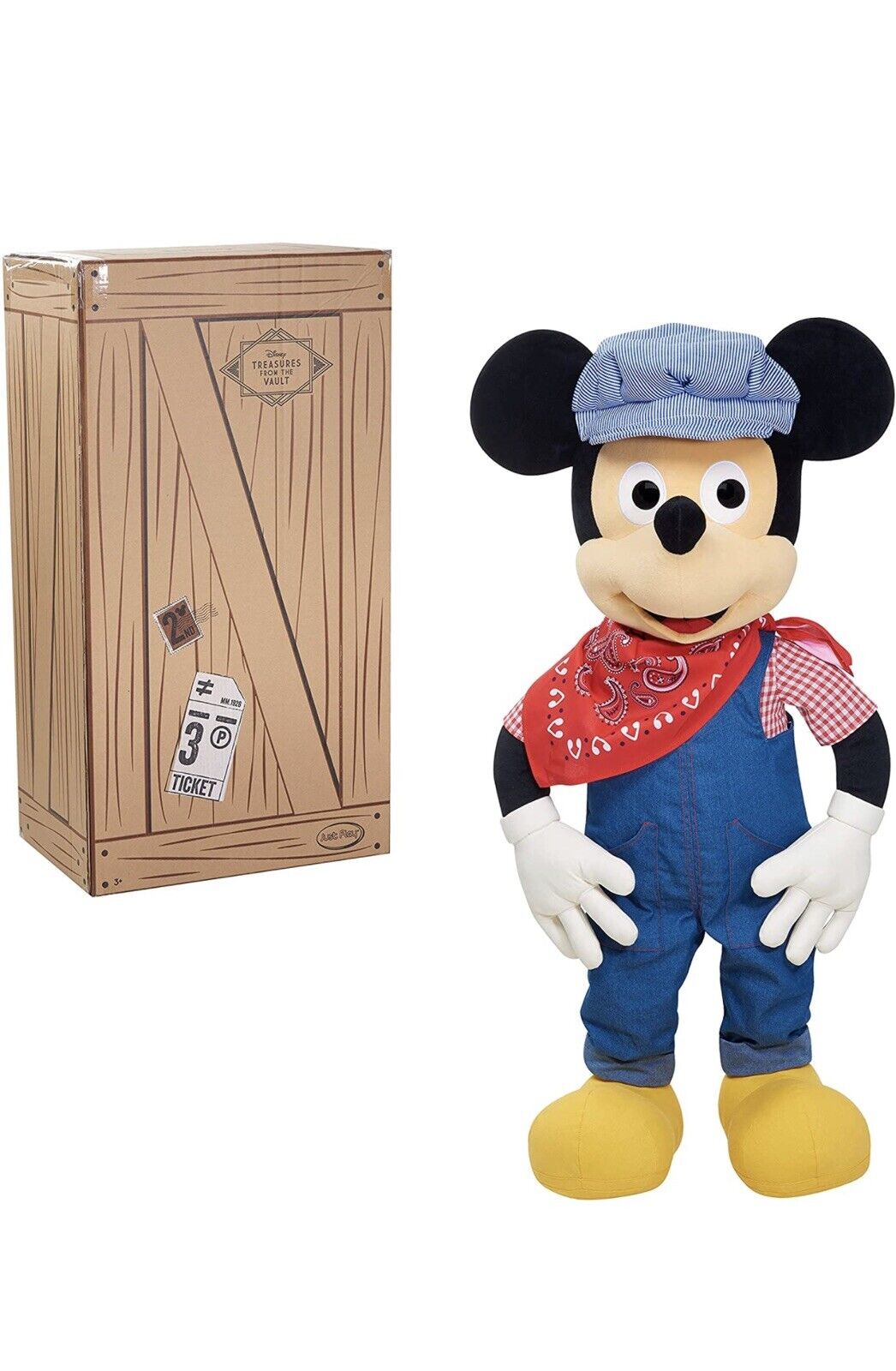 Exclusive Walt\'s Engineer Mickey Plush 3 Foot ‼️LIMITED EDITION‼️Early Access