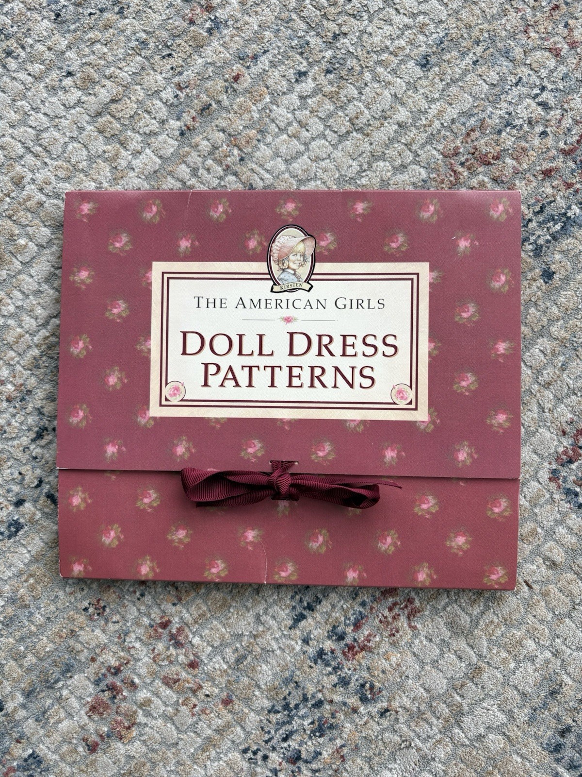 VTG 1990 American Girls Doll The Pleasant Company Dress Patterns Kirsten Larson