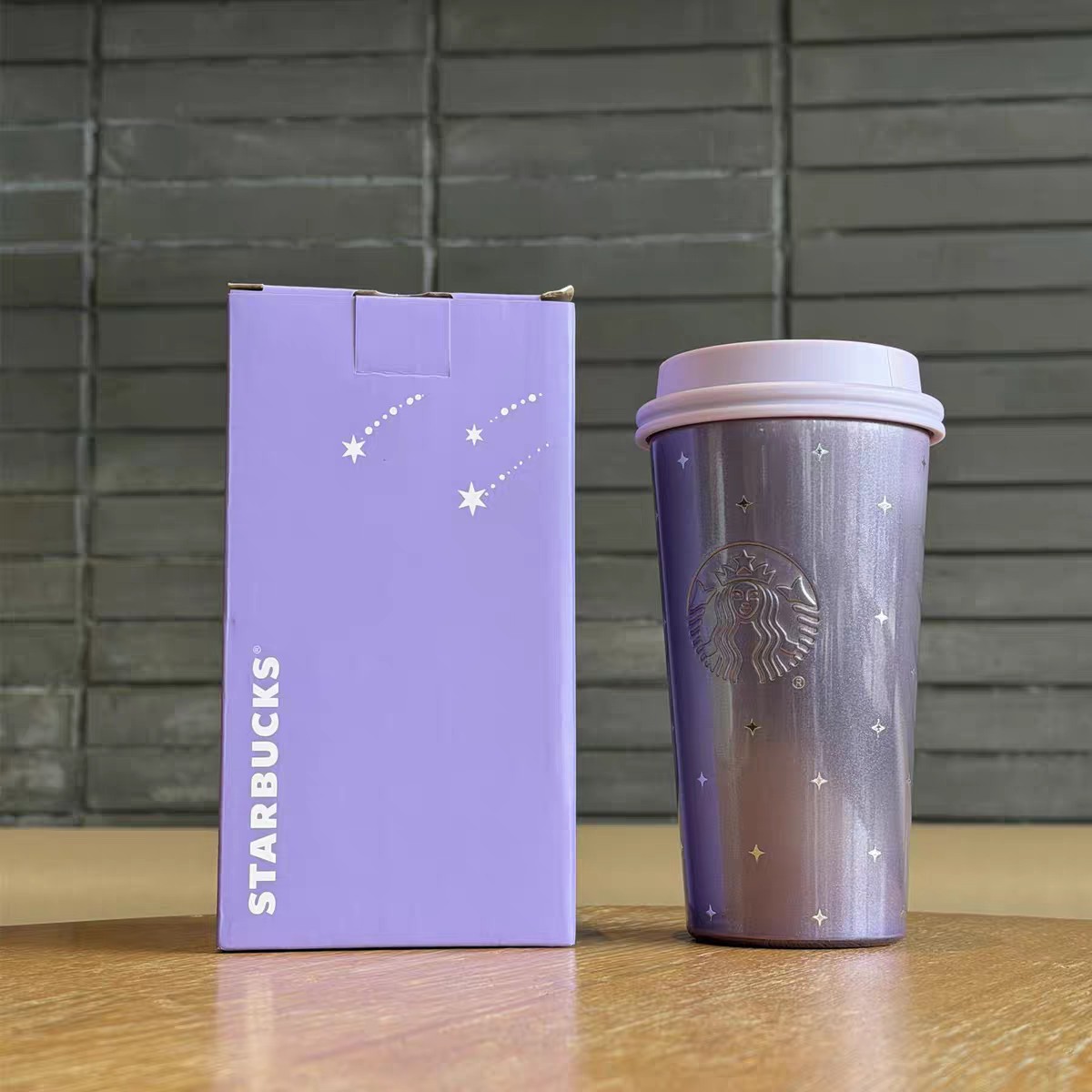 Starbucks 2026 China Purple Night Galaxy Series 14.5oz Purple Cat Eye Tumbler Starbucks 2026 China Purple Night Galaxy Series 14.5oz Purple Cat Eye Tumbler