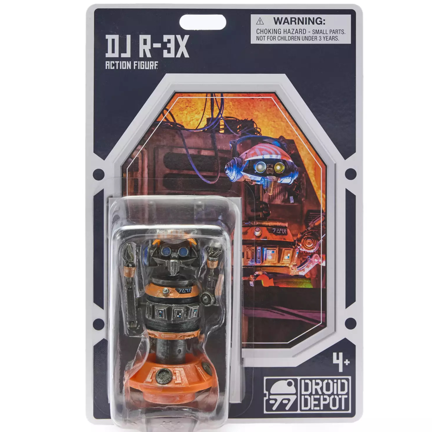 DJ R-3X Action Figure Disney Parks Droid Depot Star Wars Galaxy\'s Edge DJ Rex