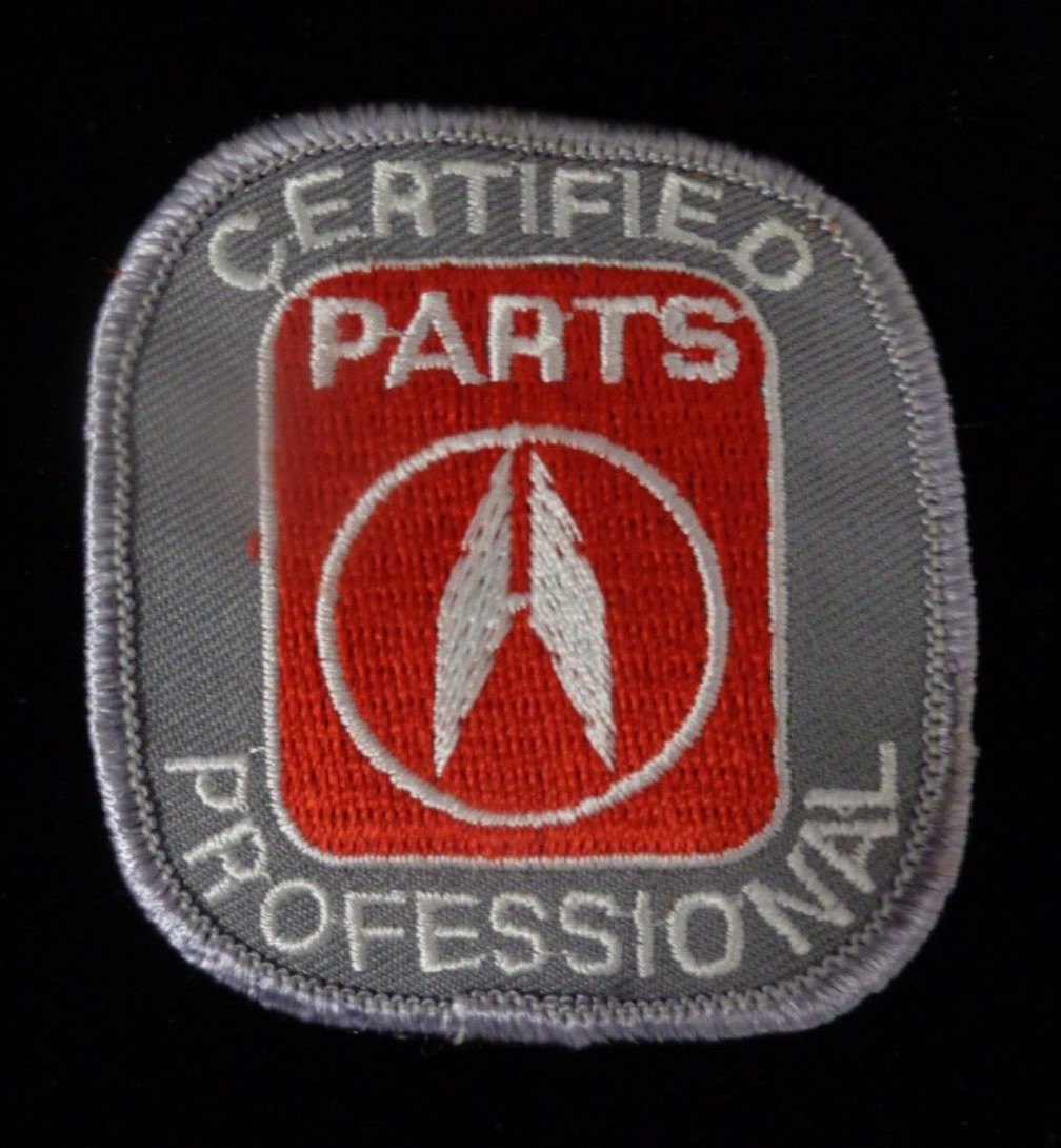 Vintage Late 1990's Acura Certified Parts Professional Cloth Patch - NOS Vintage Late 1990's Acura Certified Parts Professional Cloth Patch - NOS