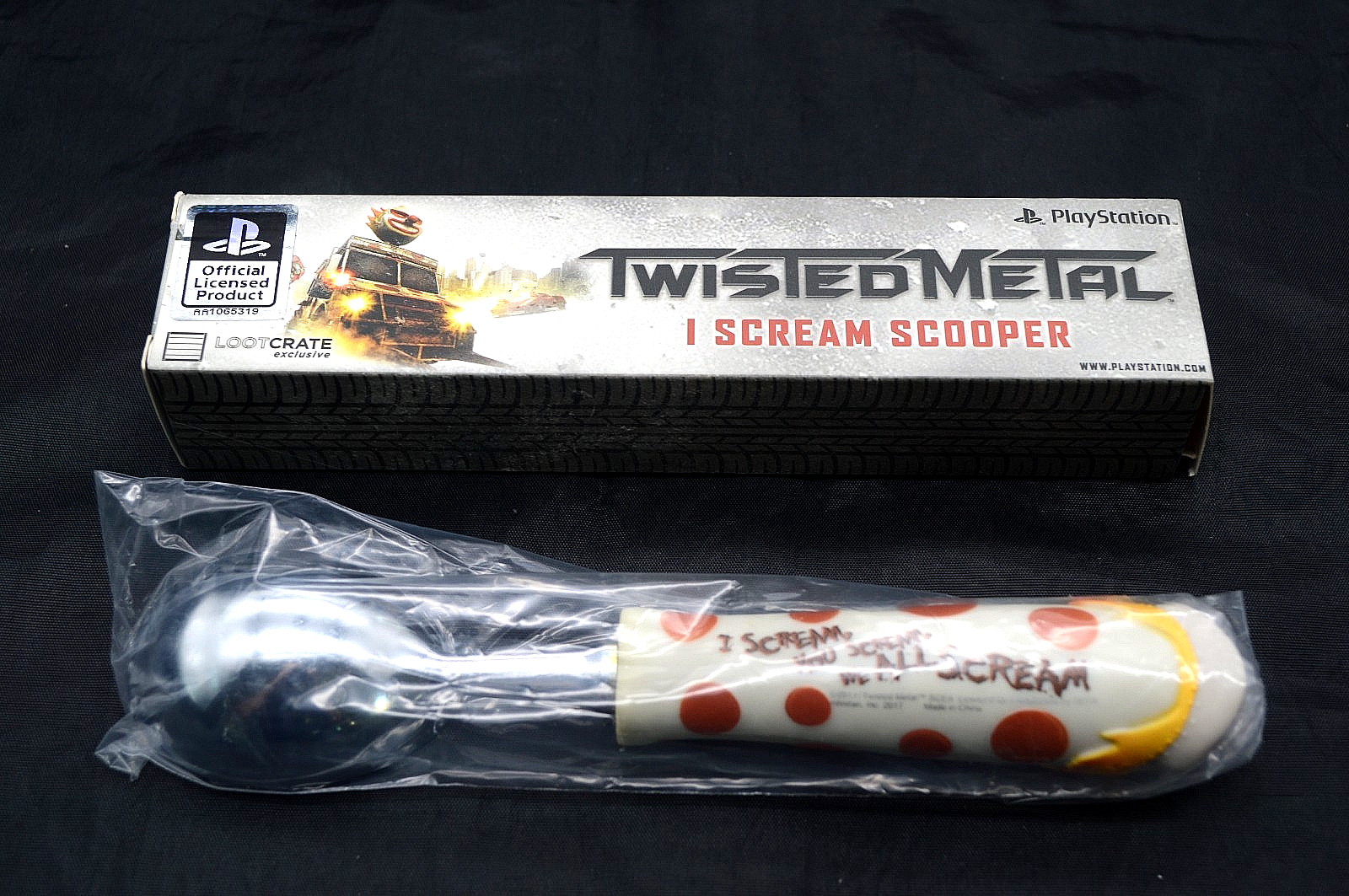 PlayStation Twisted Metal I Scream Scooper Clown Official Licensed Product NEW
