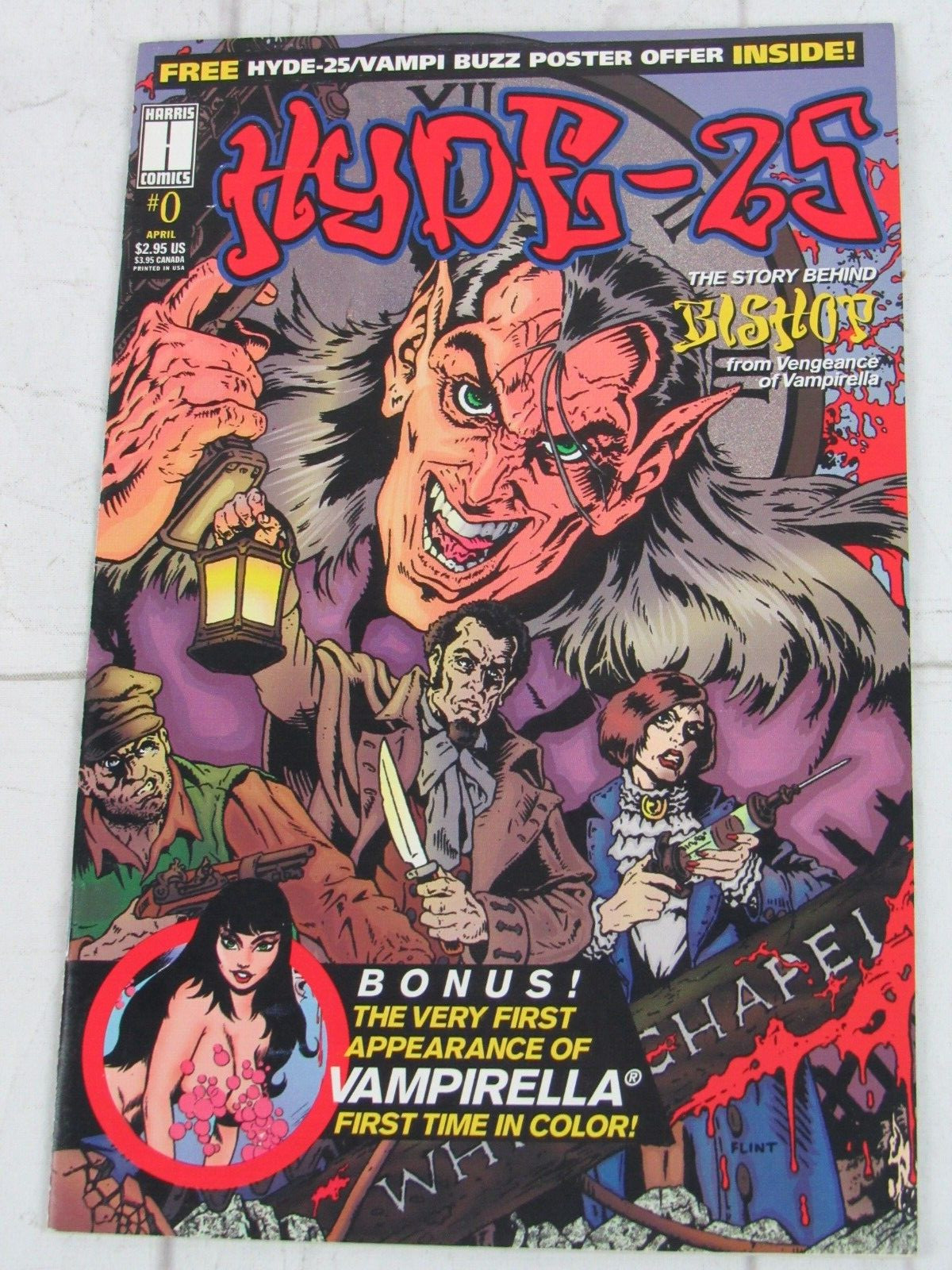 Hyde-25 #0 Apr. 1995 Harris Comics
