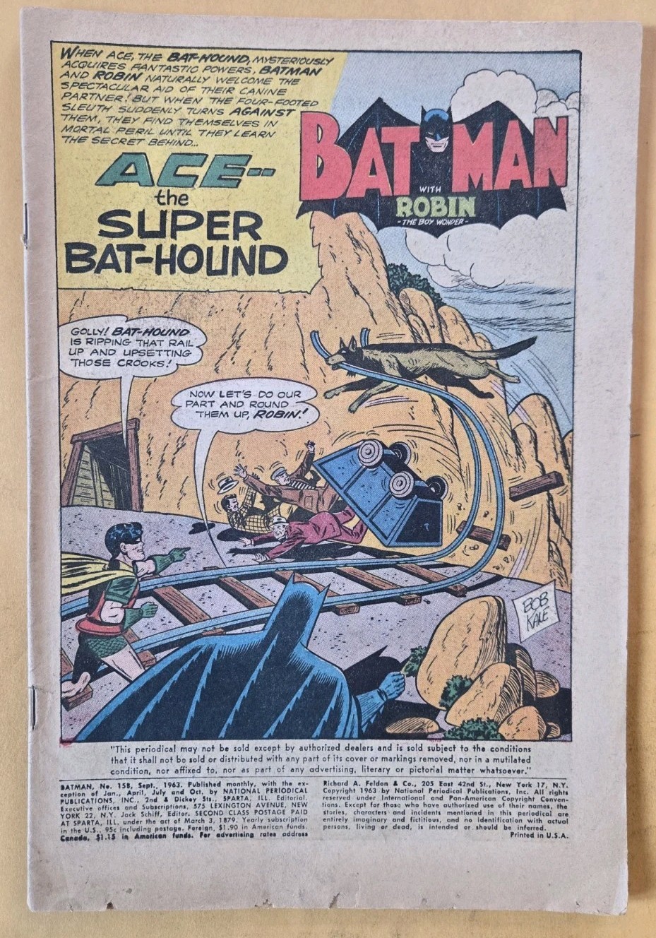 Batman #158 Fair (1.0) DC Comics 9/63