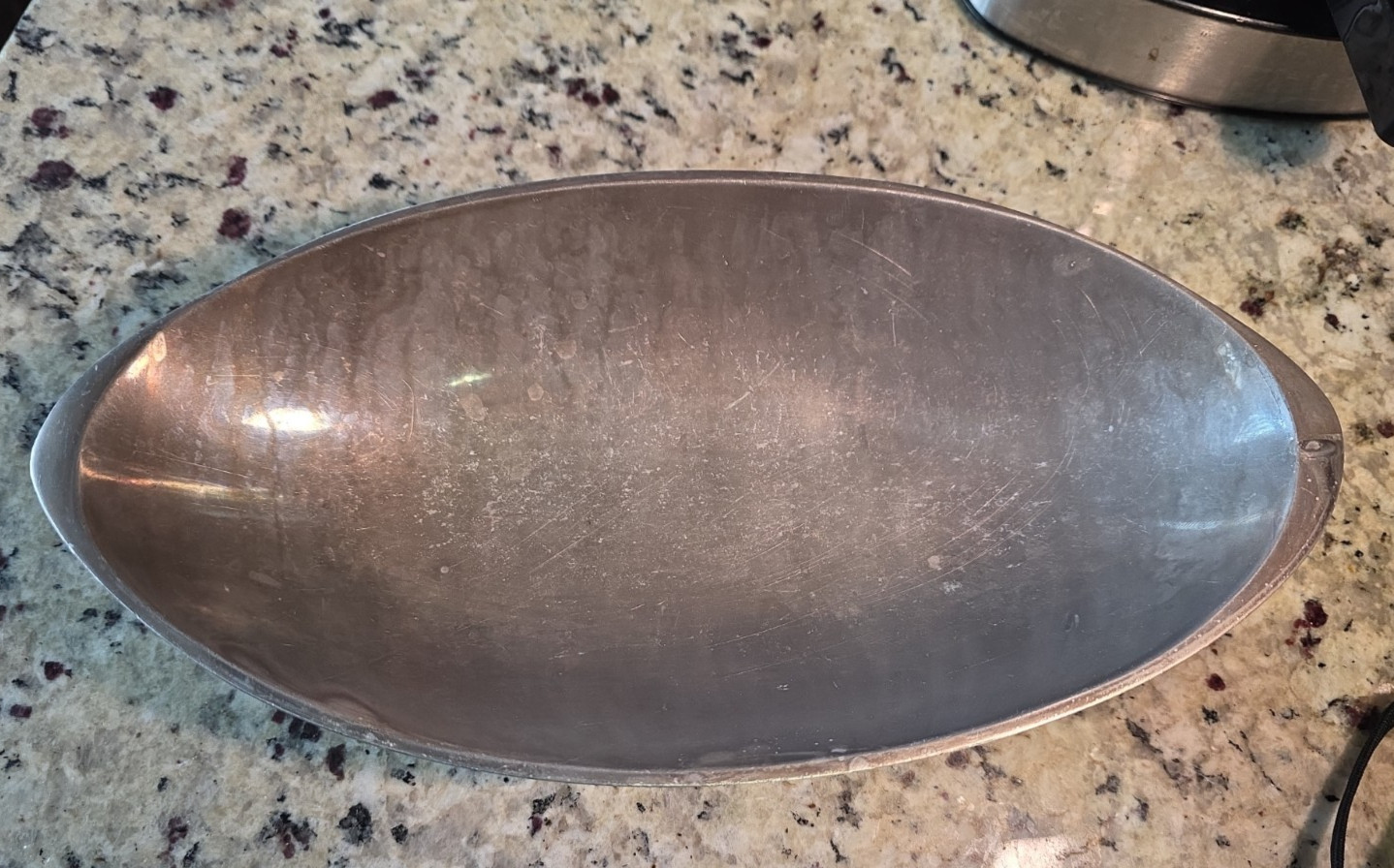 Vintage Nambe Classic 504 Oval Metal Alloy Serving Platter Tray 1956 Metalware Vintage Nambe Classic 504 Oval Metal Alloy Serving Platter Tray 1956 Metalware