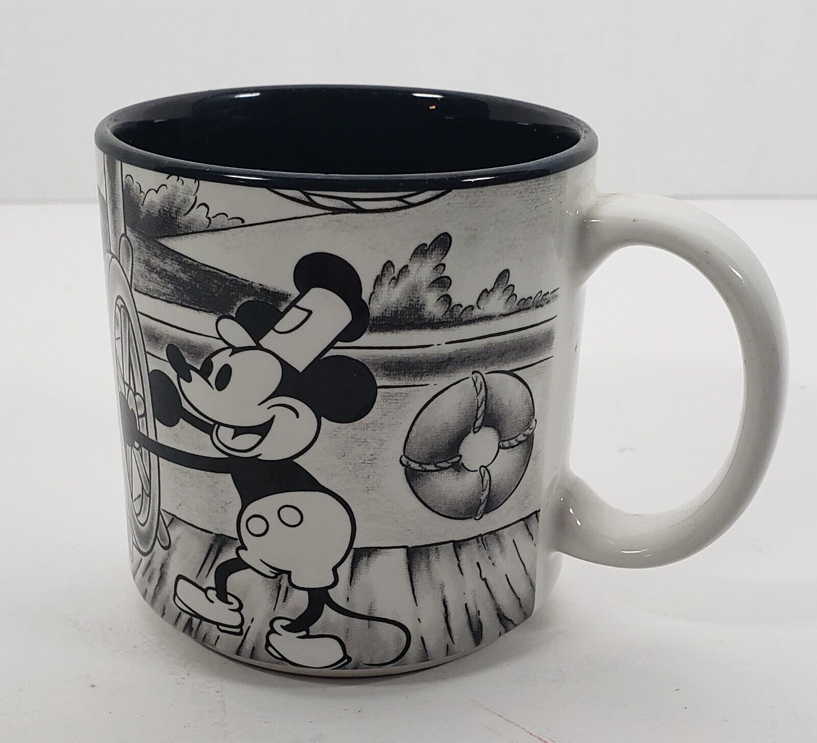 1980/90s Vintage Disney Steamboat Willie Mickey Mouse mug