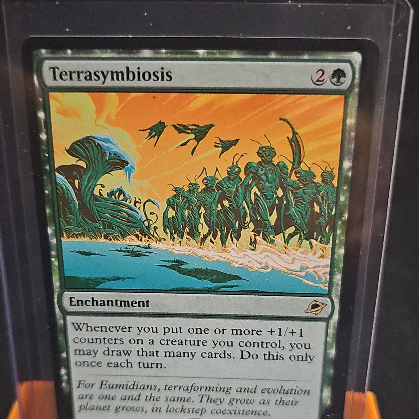 Magic: The Gathering Enchantment Terrasymbiosis Edge of Eternities Rare Green