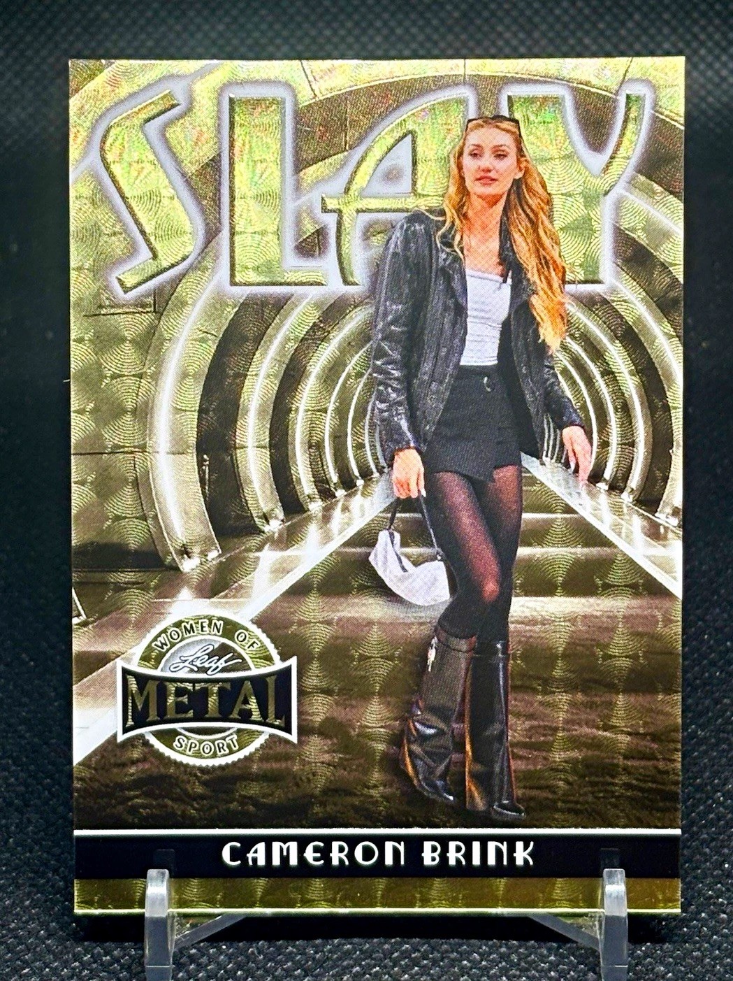 Leaf 2026 Women of Leaf Metal Slay Cameron Brink SLB-3 Super Prismatic #1/1