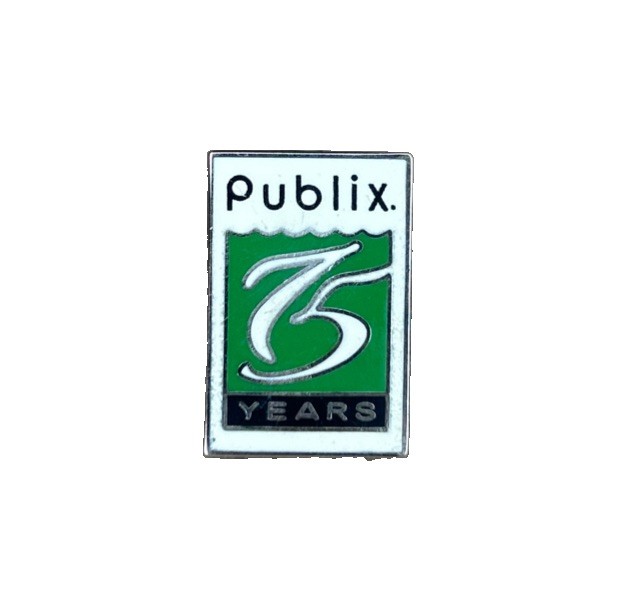 Publix Supermarkets Pin Lapel 75th Anniversary