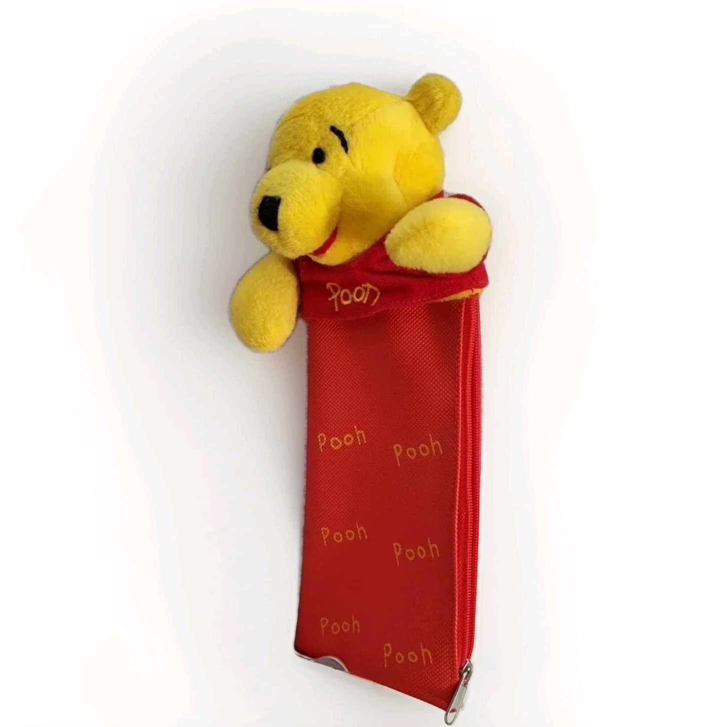 Vintange WINNIE THE POOH  COLOR ZIPPER POUCH / PENCIL BAG. 