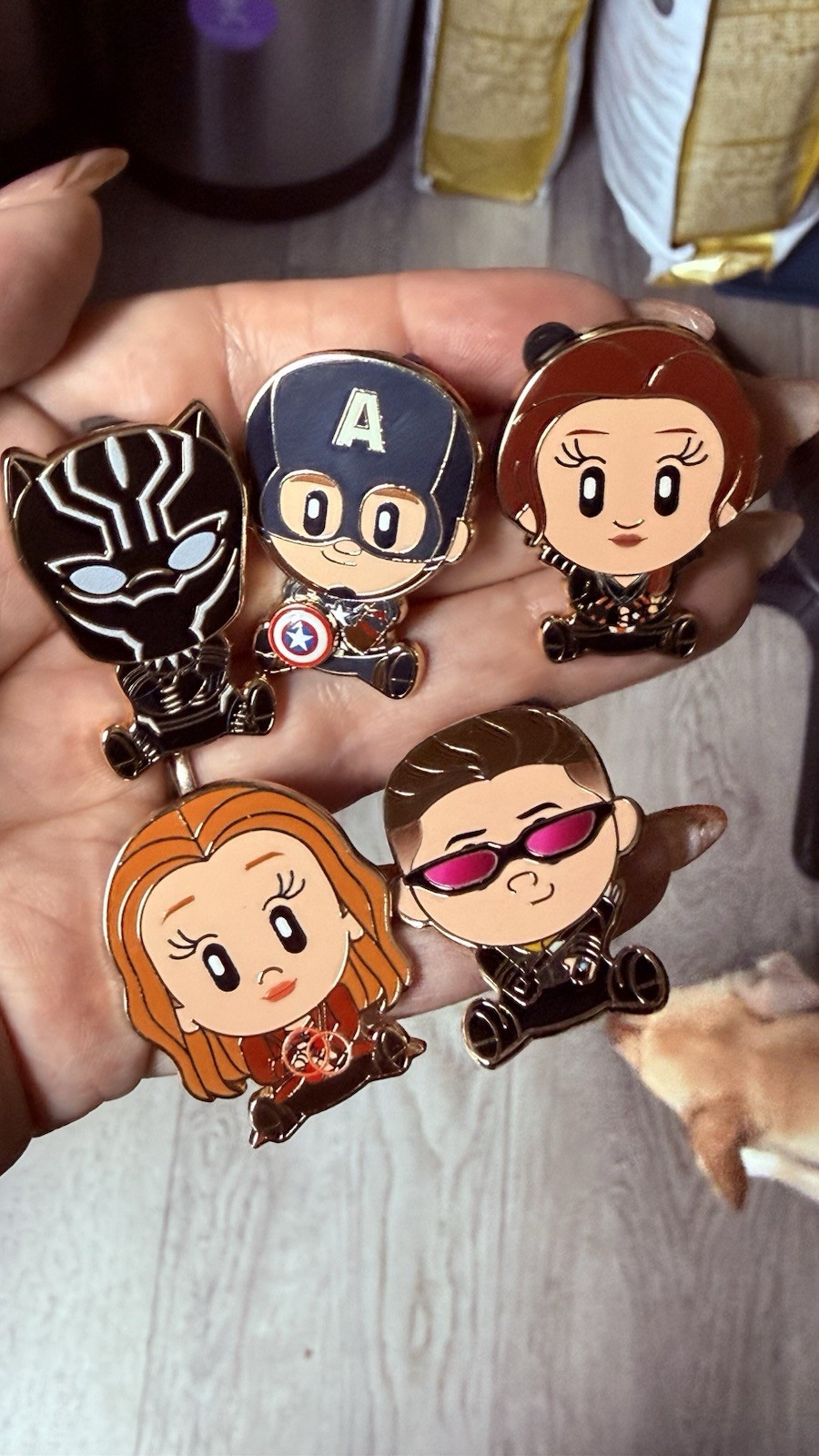 Disney D23 2026 WDI MOG Avengers Adorbs -5 Total Pictured