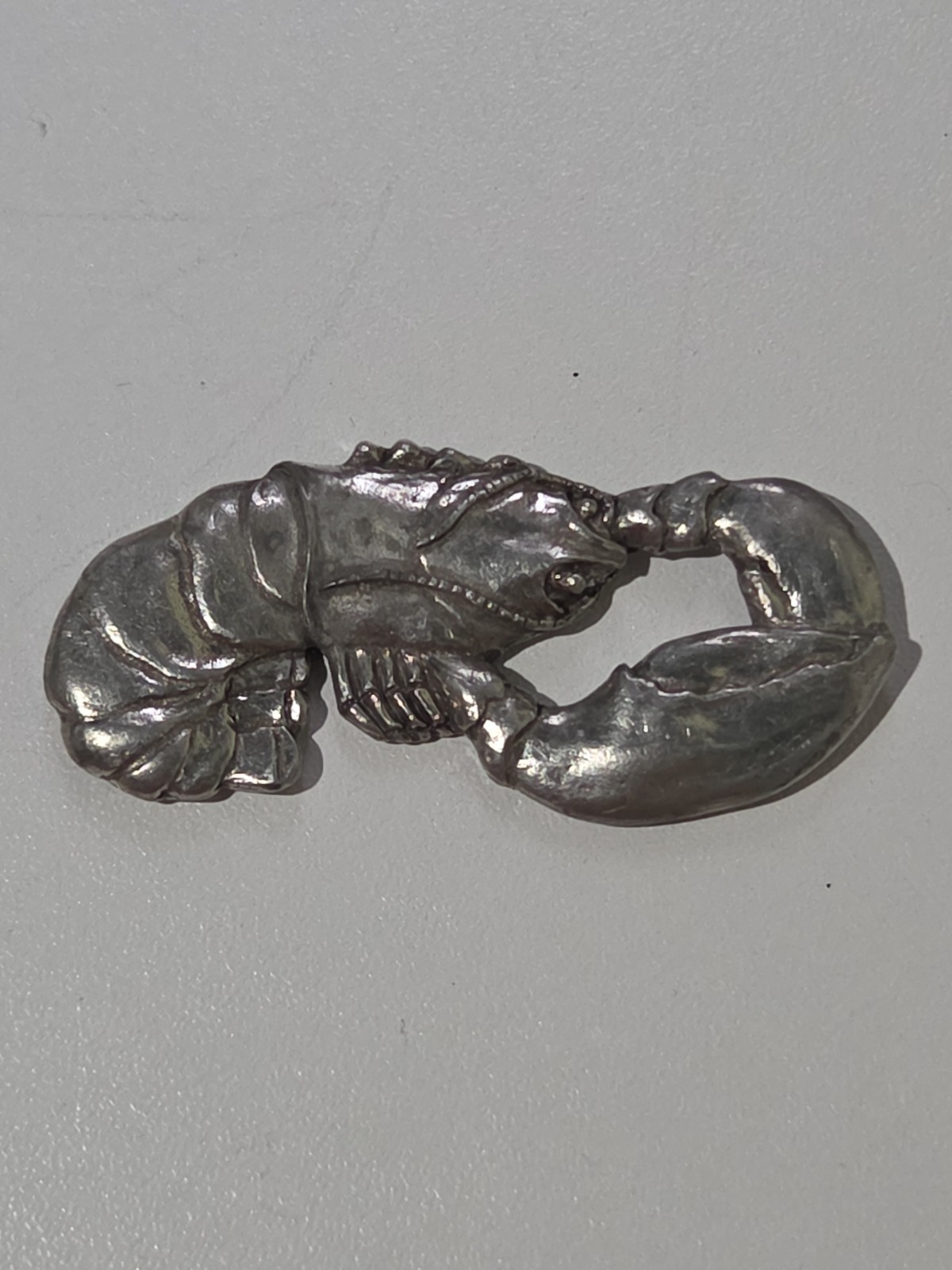 Vintage 1993 Seagull Pewter Canada Lobster Nautical Collectible