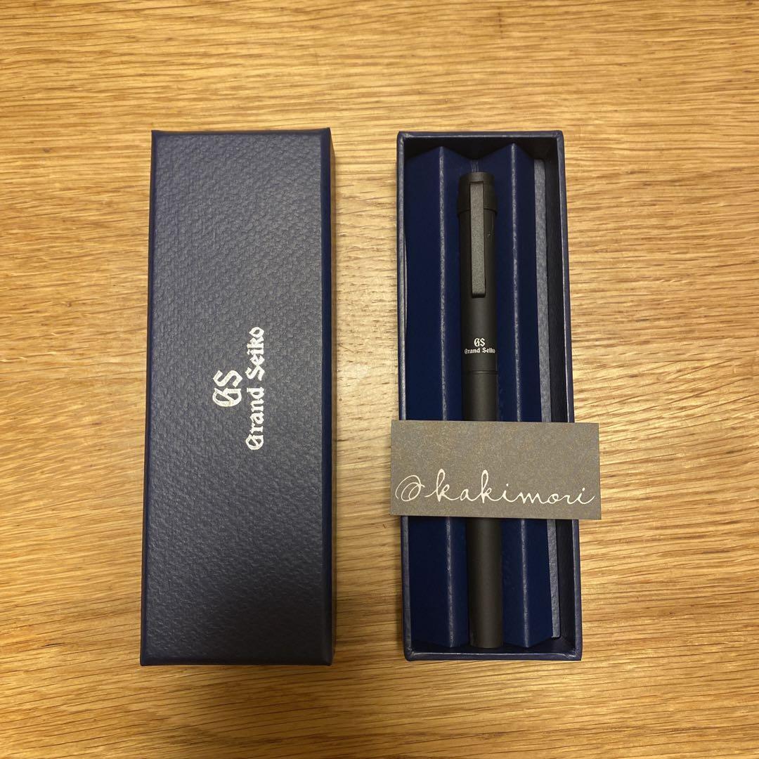 Kakimori Aluminium Pen - Permanent Ballpoint Pen Grand Seiko #dad4cf