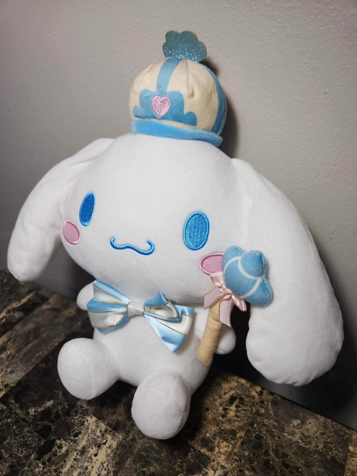 Sanrio King Cinnamoroll Plush Doll 20th Anniversary Crowned 11\