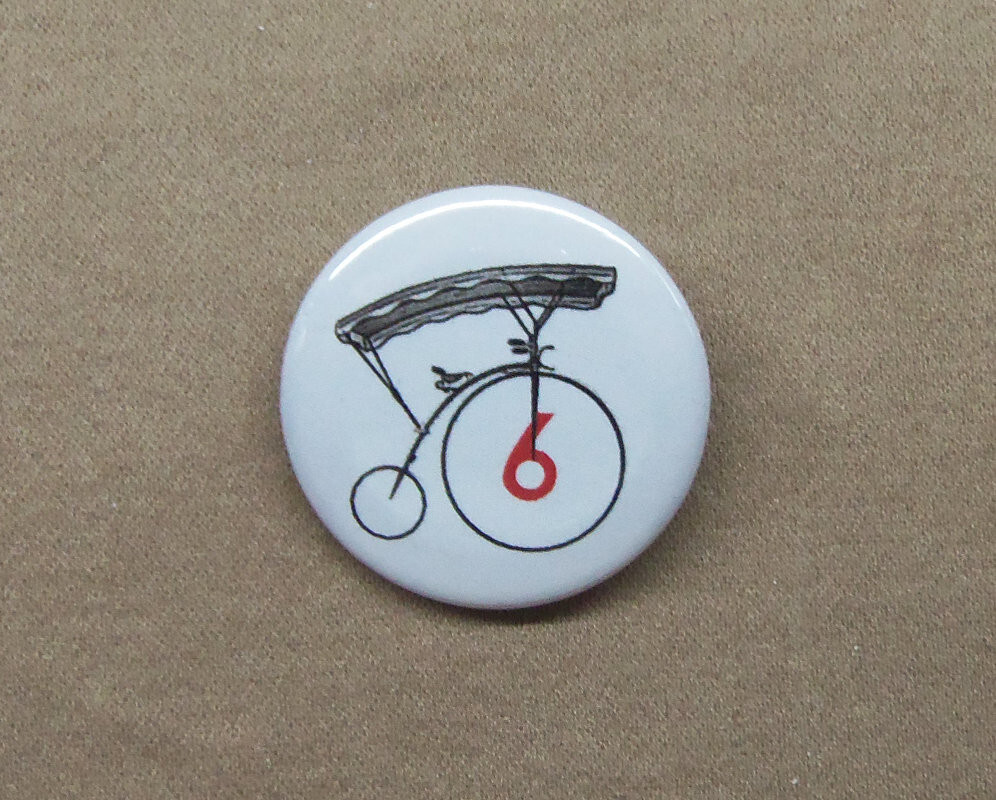 The Prisoner Number 6 Bicycle 1.25\
