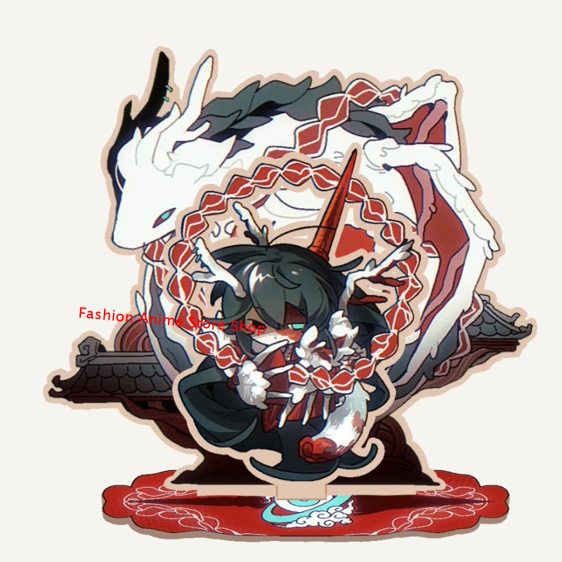 Game Limbus Company Hong Lu Acrylic Stand Plate Figure Desktop Ornament Prop