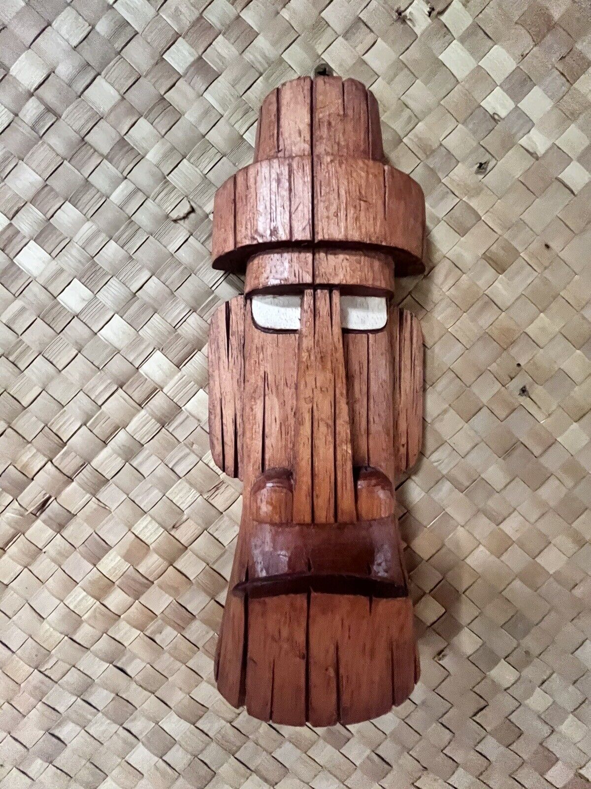 New Mini-Mask, Moai Hat Tiki Mask by Smokin\' Tikis Hawaii