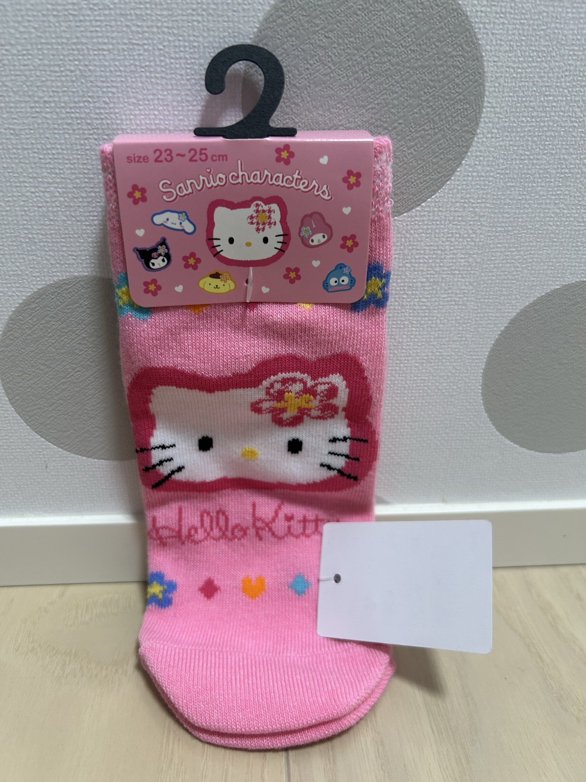 Sanrio Hello Kitty 50th Anniversary Kaohana Socks Japan