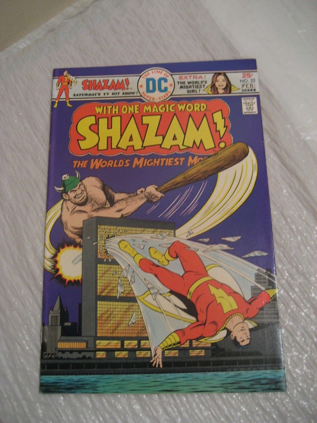 SHAZAM the worlds mightiest mortal #22vf condition 1977 dc comic book