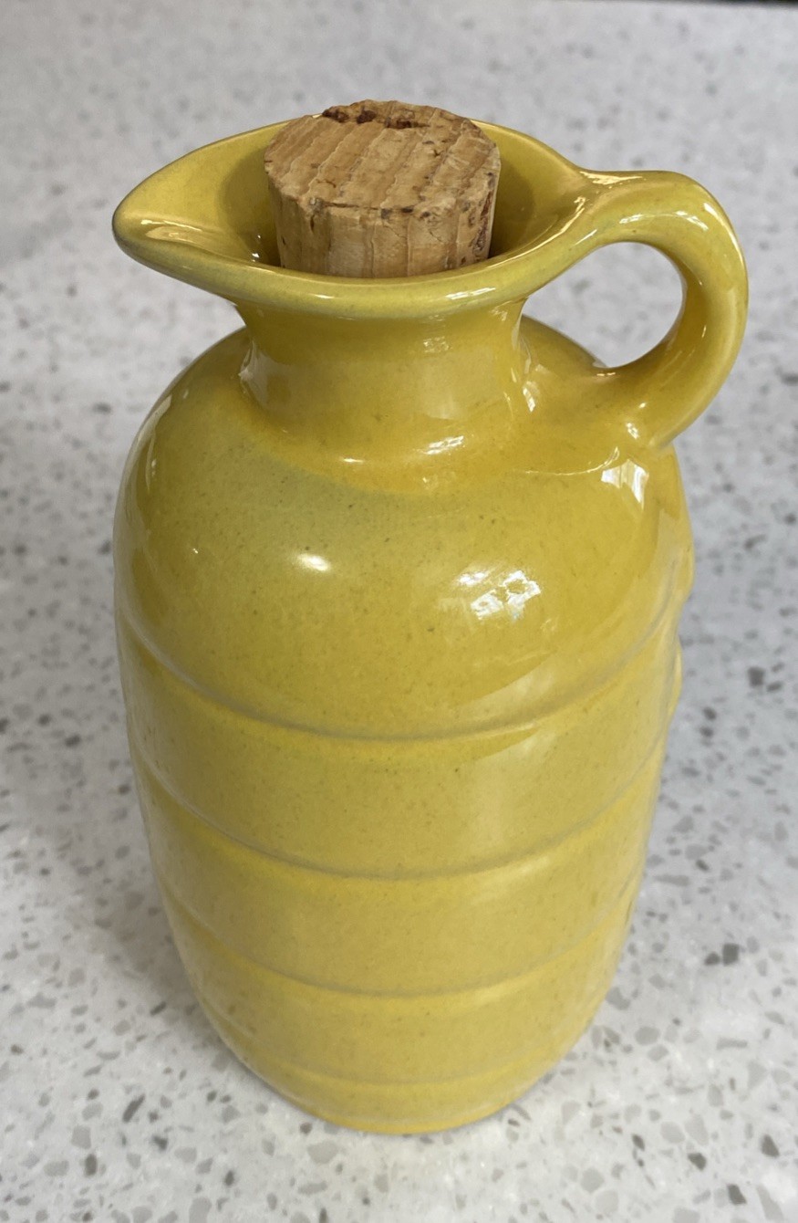 Frankoma Honey Pitcher Jug in Yellow Glaze Marked 831 in Excellent Condition