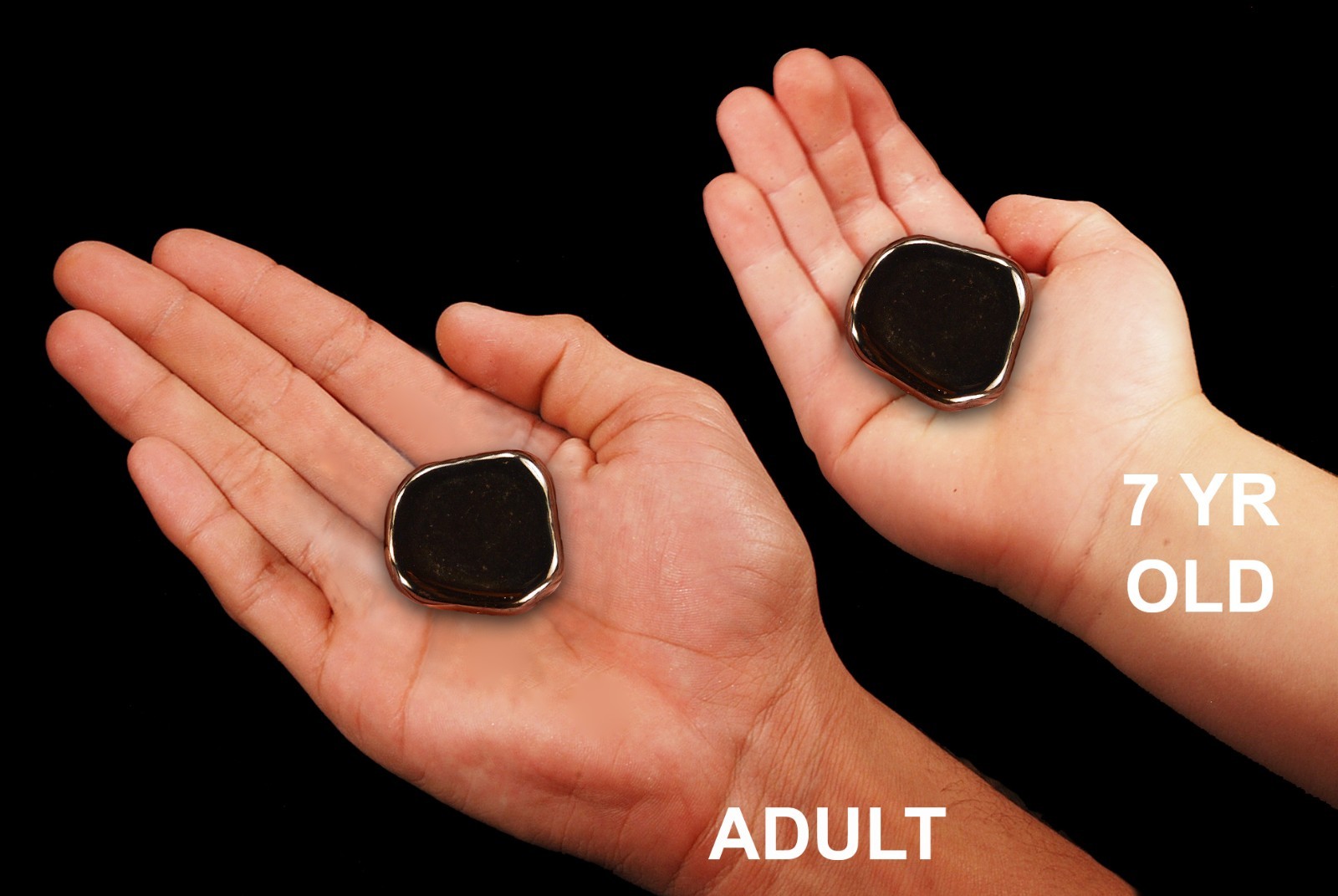 Magnetic Black HEMATITE 1 1/2