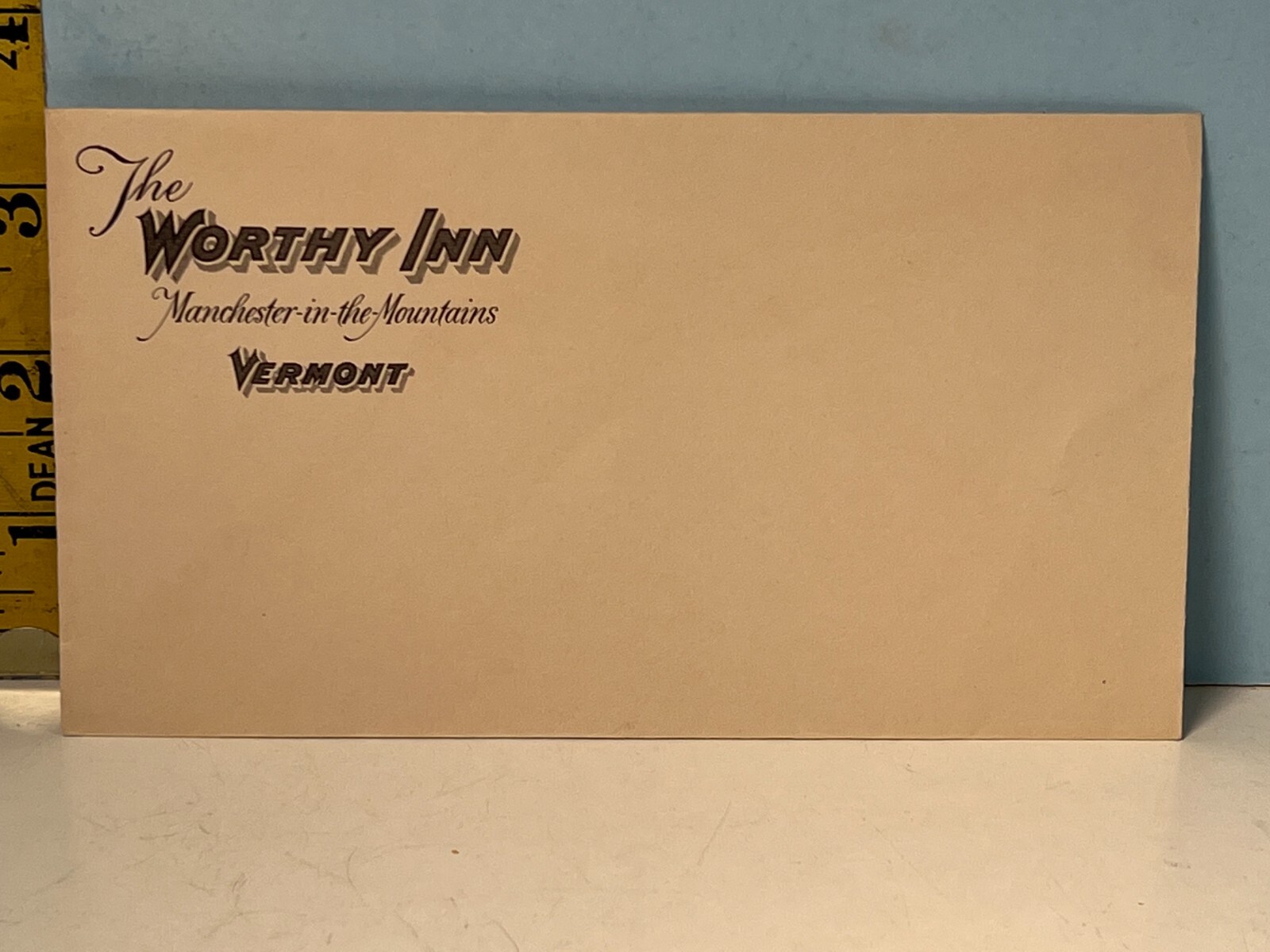 Antique the Worthy Inn, Manchester In the Mountains Vermont-Envelope